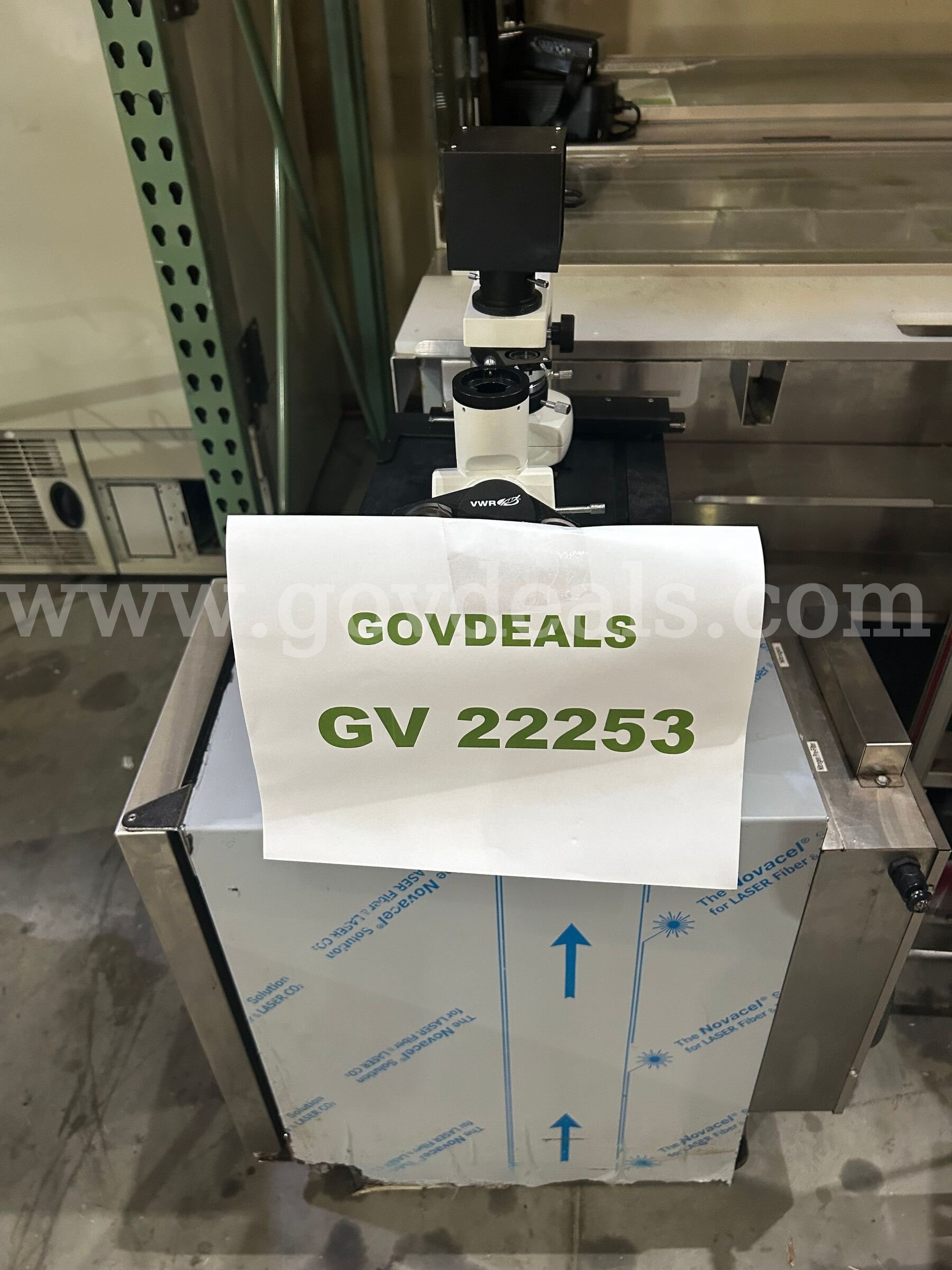 Microscope Vista Vision PL10X/22 Government Surplus Auction - Photo #5