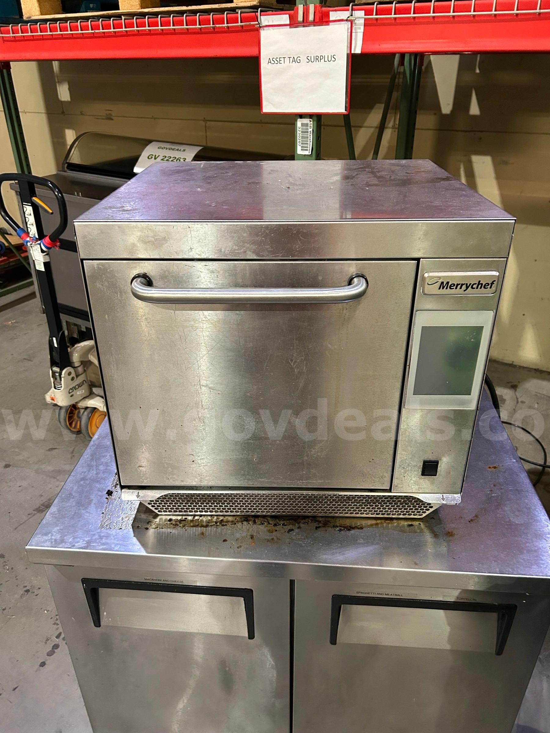 High Speed Combo Oven Merrychef e3CXXMV6DFU2GMUS Government Surplus Auction - Primary Photo