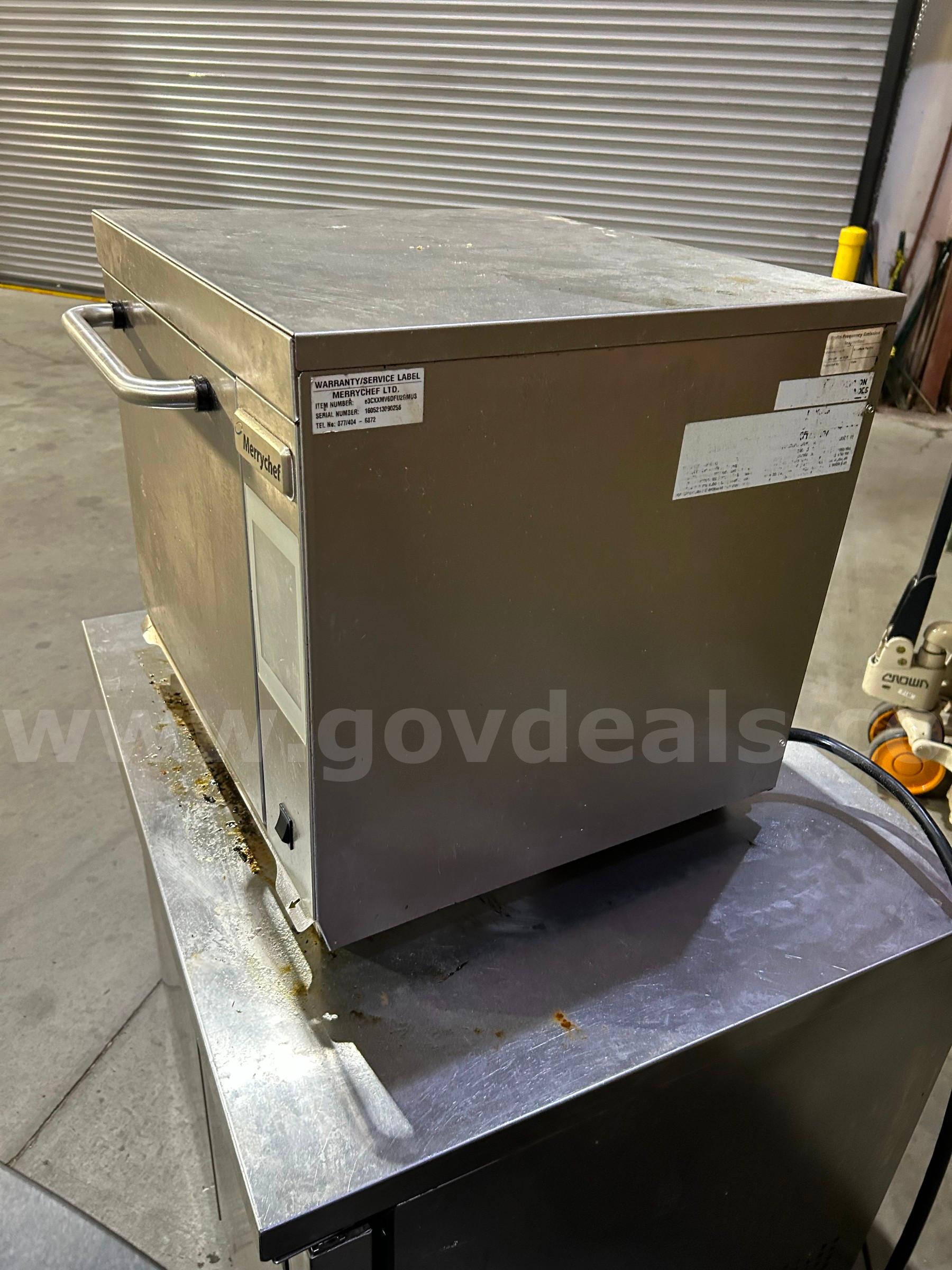 High Speed Combo Oven Merrychef e3CXXMV6DFU2GMUS Government Surplus Auction - Photo #4
