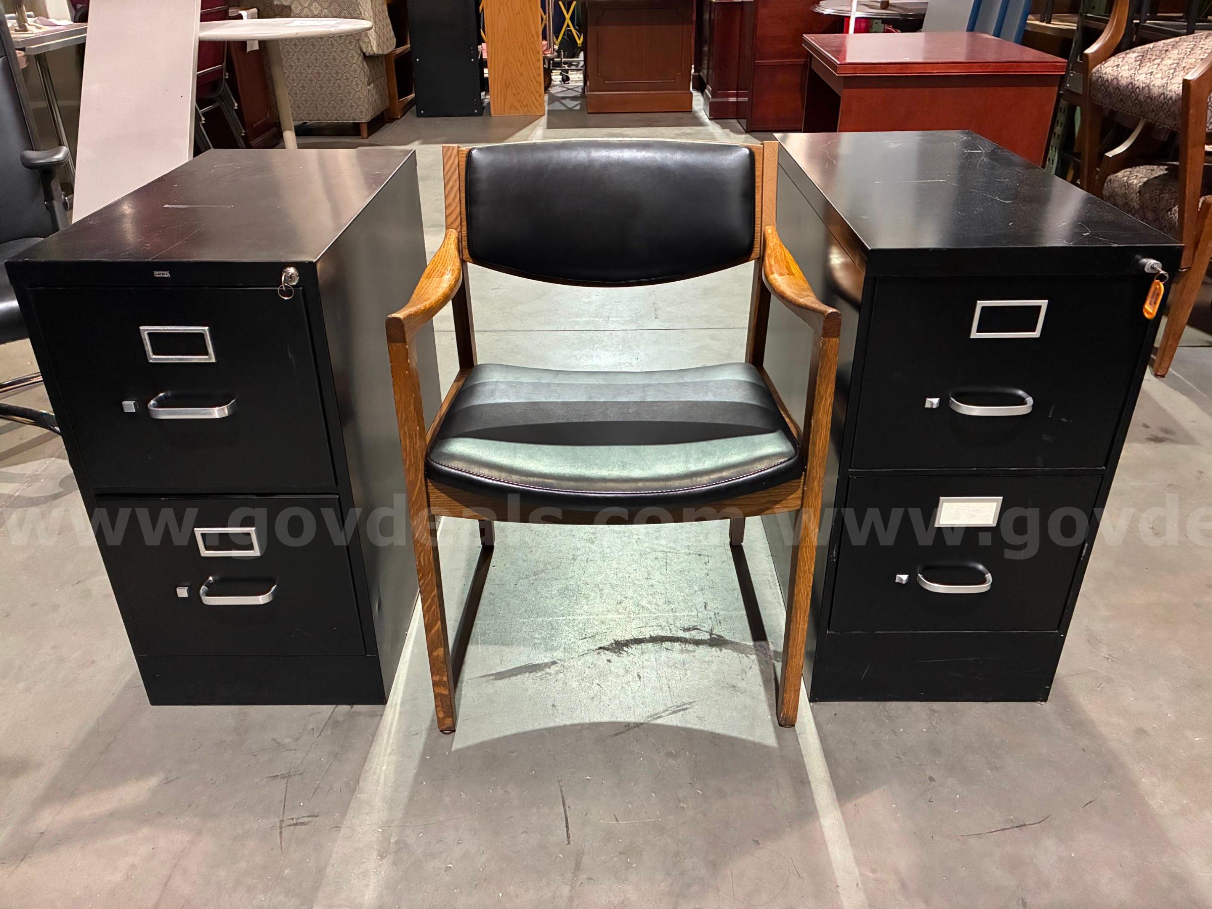 Chair & File Cabinets   Government Surplus Auction - Primary Photo