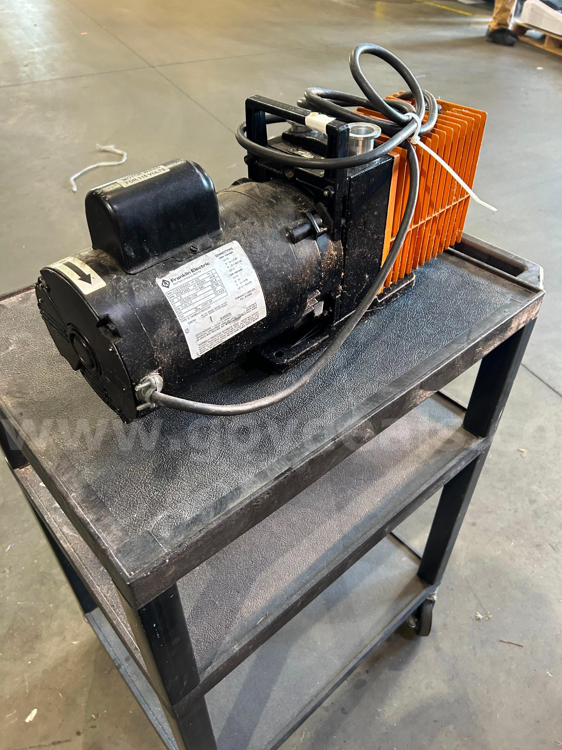 Vacuum Pump Alcatel 2012A Government Surplus Auction - Photo #3
