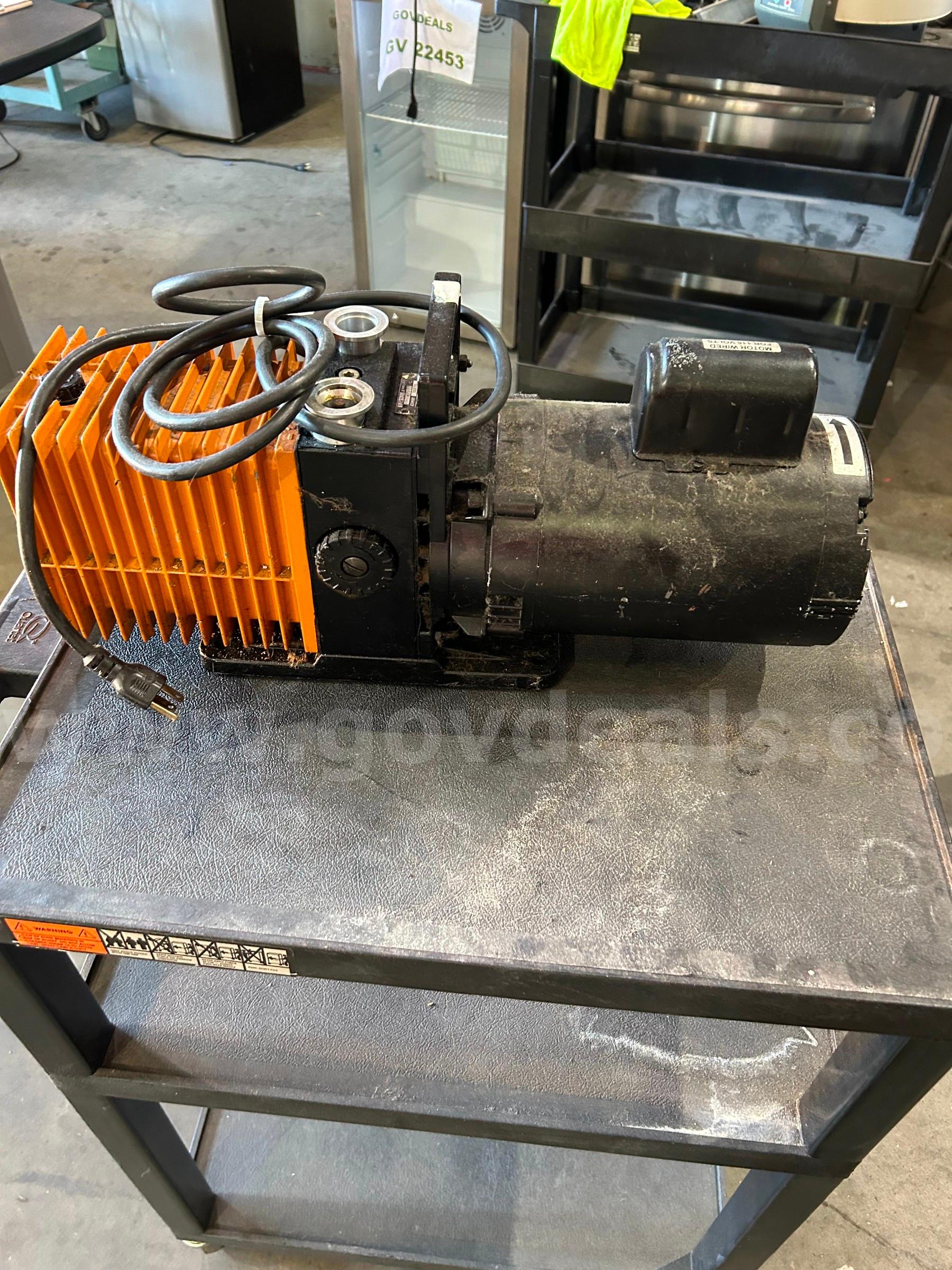 Vacuum Pump Alcatel 2012A Government Surplus Auction - Photo #4
