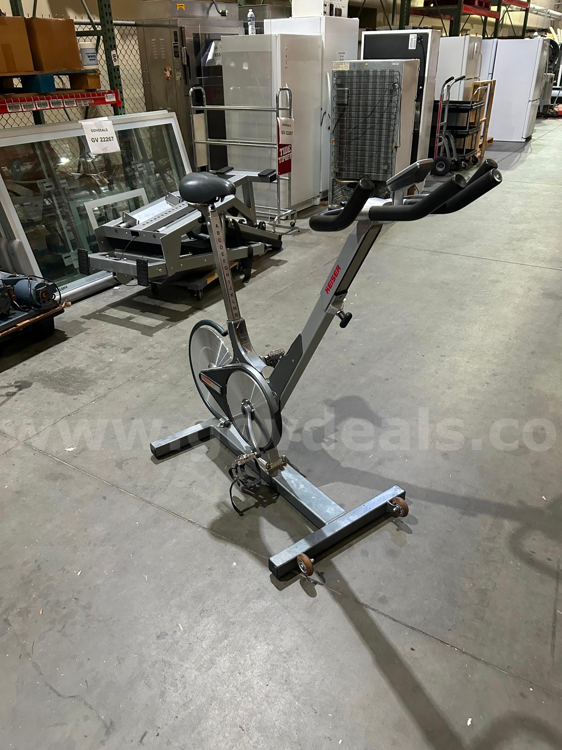 Indoor Cycling Bike Keiser M3 Government Surplus Auction - Photo #2