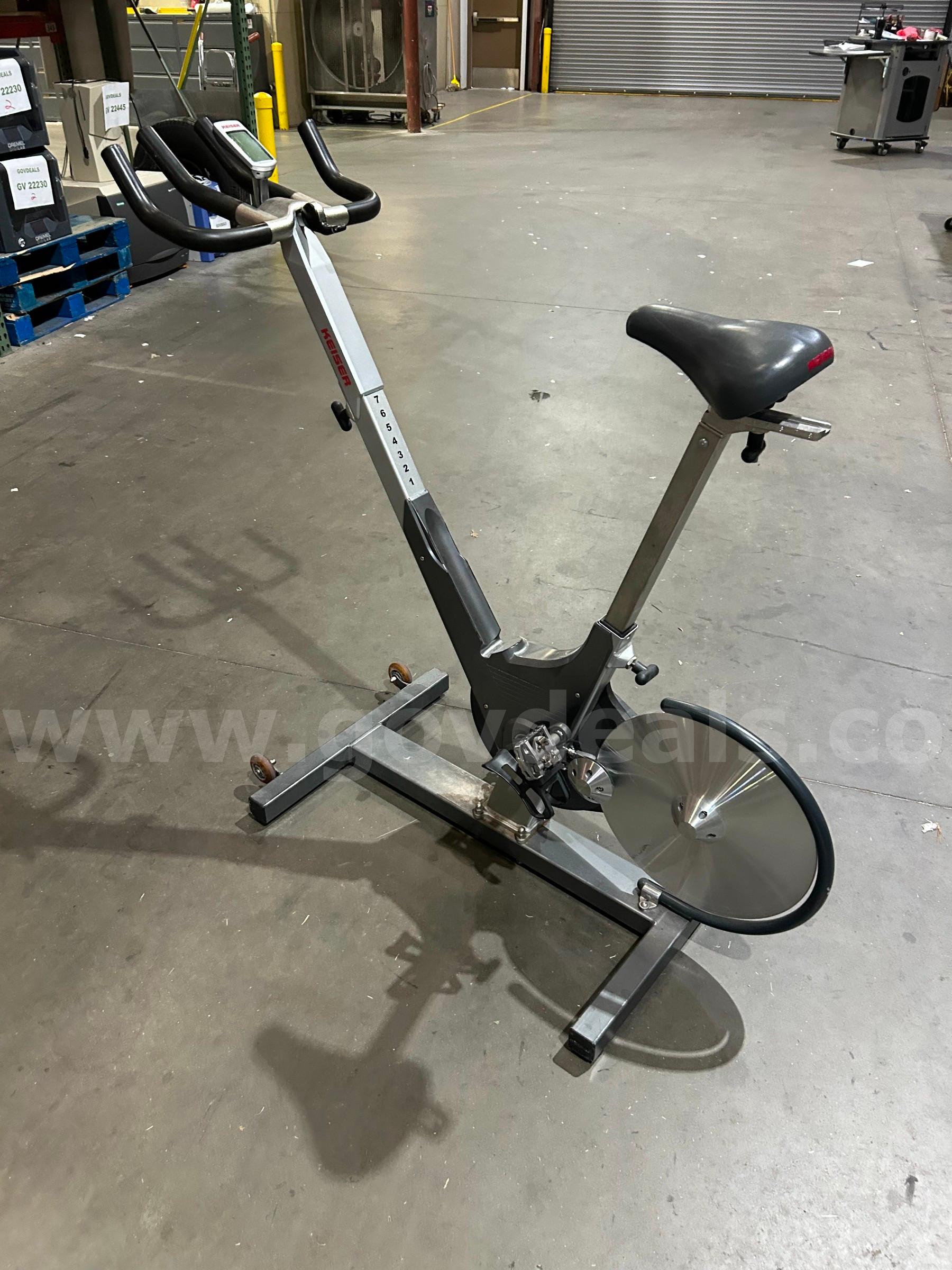 Indoor Cycling Bike Keiser M3 Government Surplus Auction - Photo #4