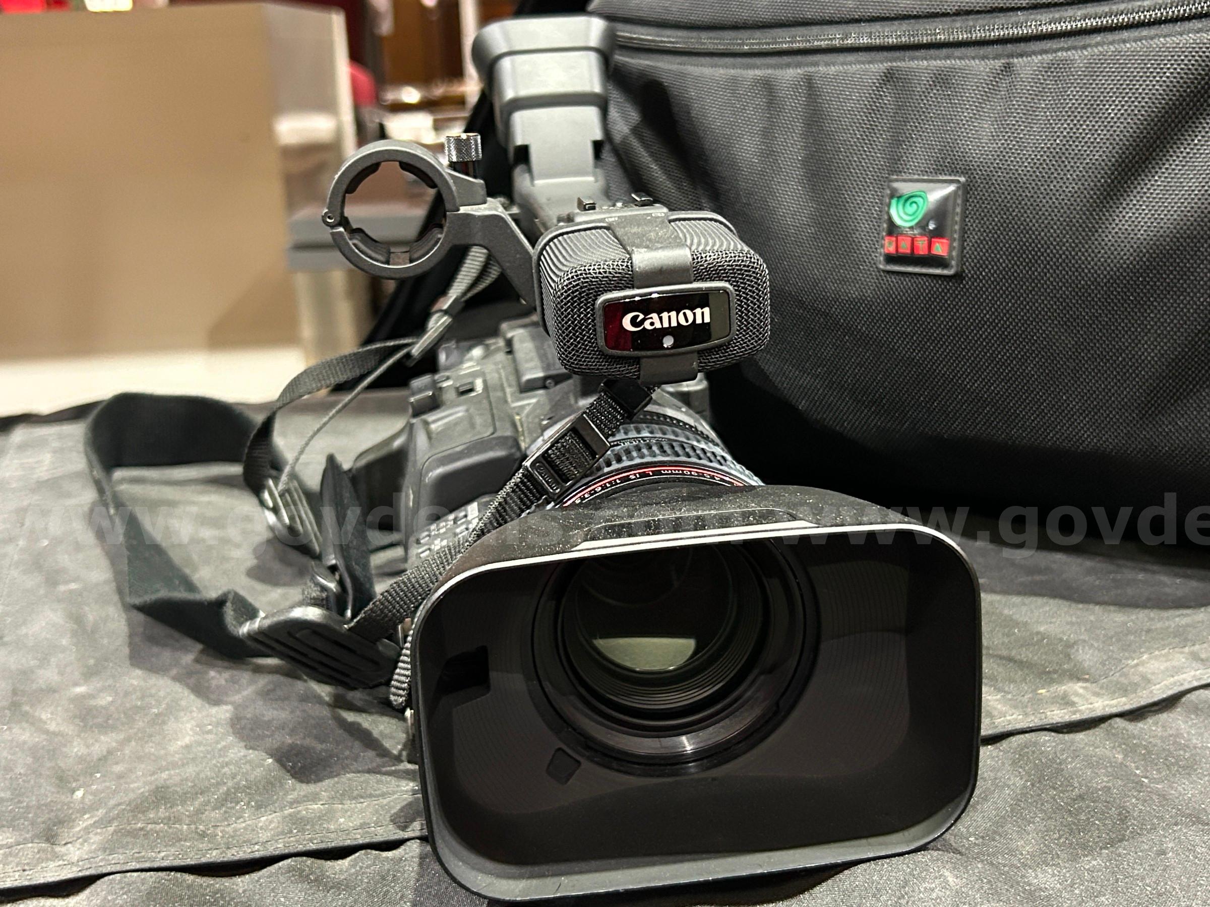 Professional HDV Camcorder Canon XHA1 Government Surplus Auction - Photo #3