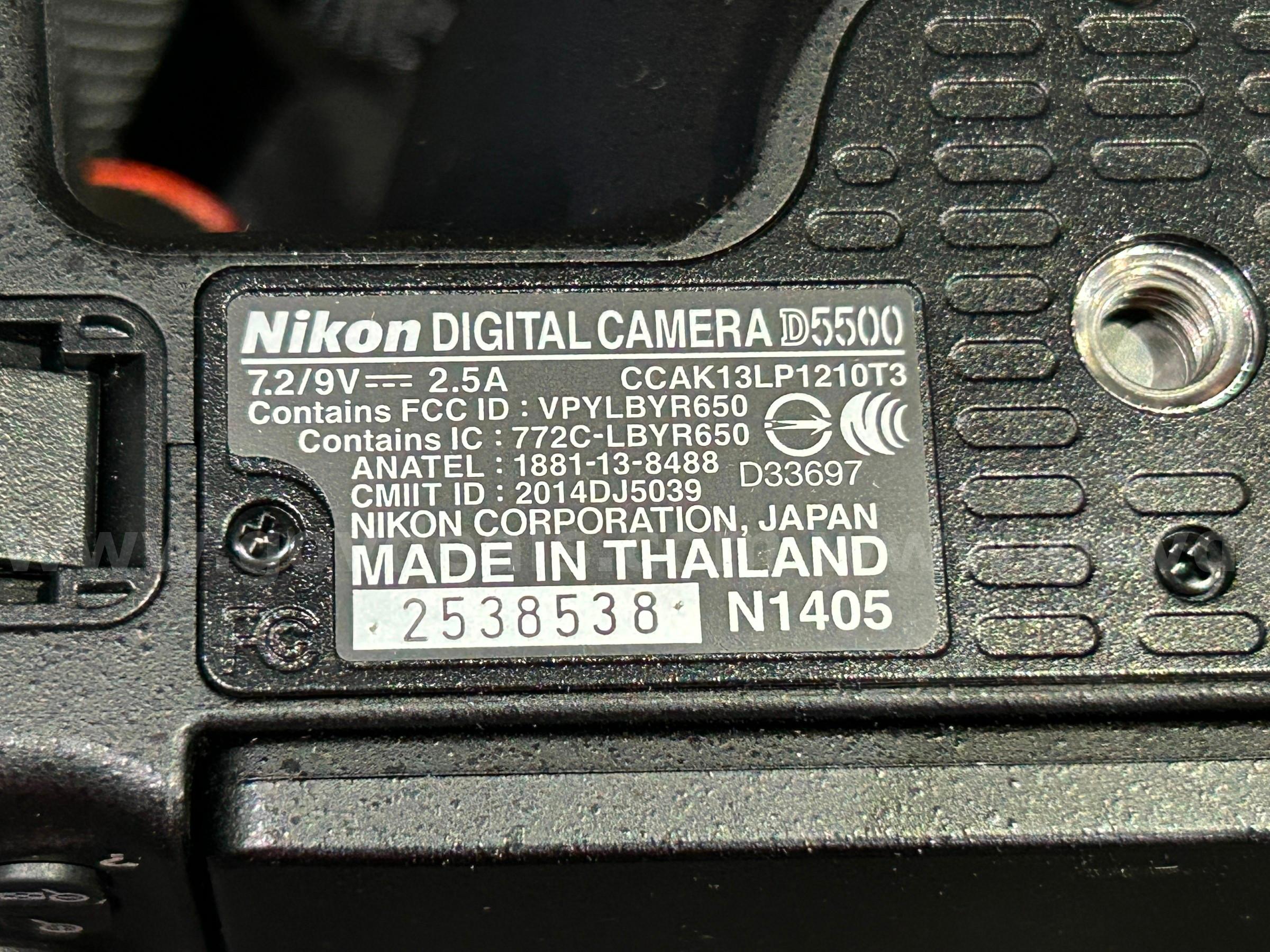 Camera Nikon D5500 Government Surplus Auction - Photo #4