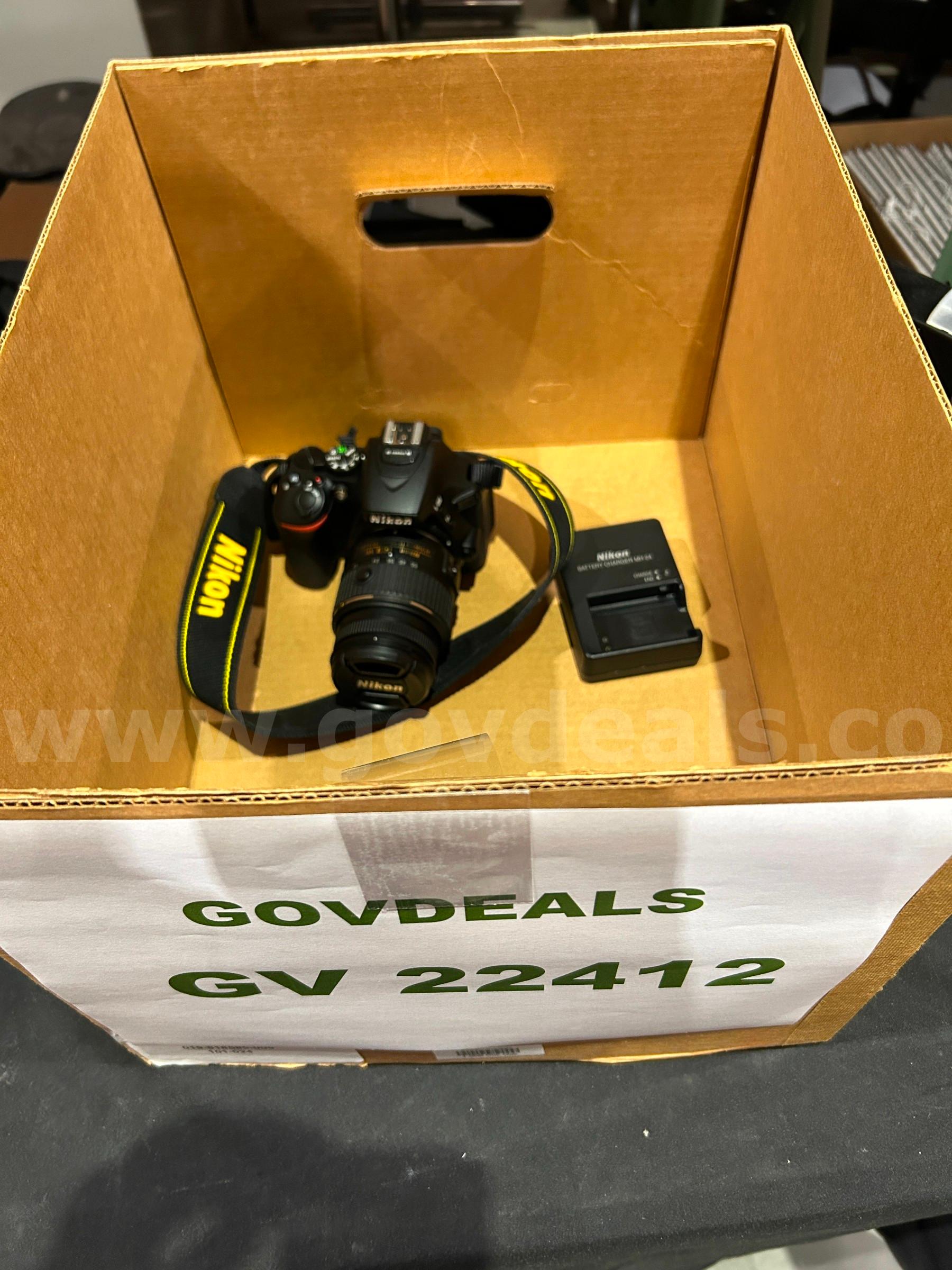 Camera Nikon D5500 Government Surplus Auction - Photo #5