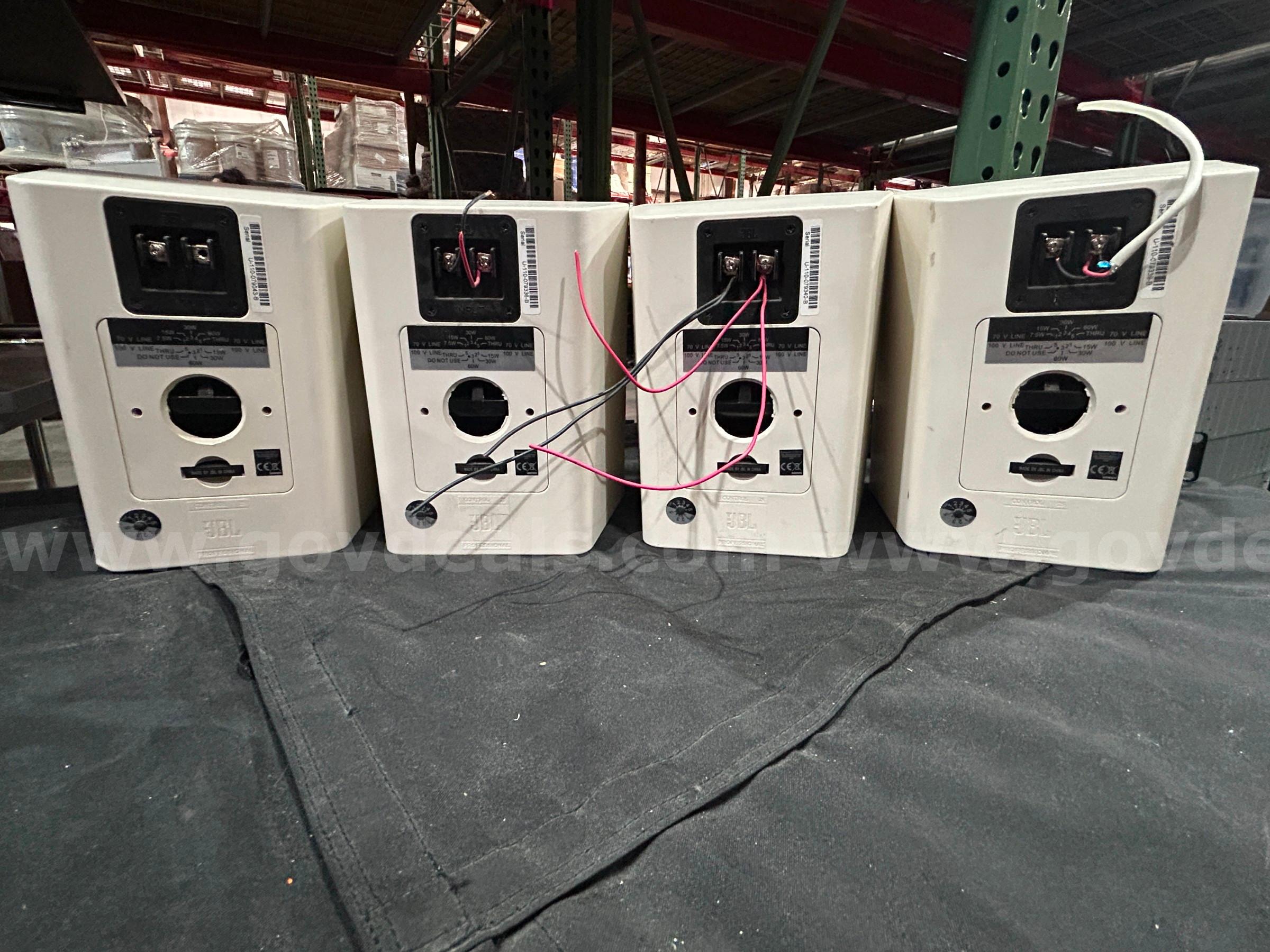JBL Speakers JBL Control 25 Government Surplus Auction - Photo #2