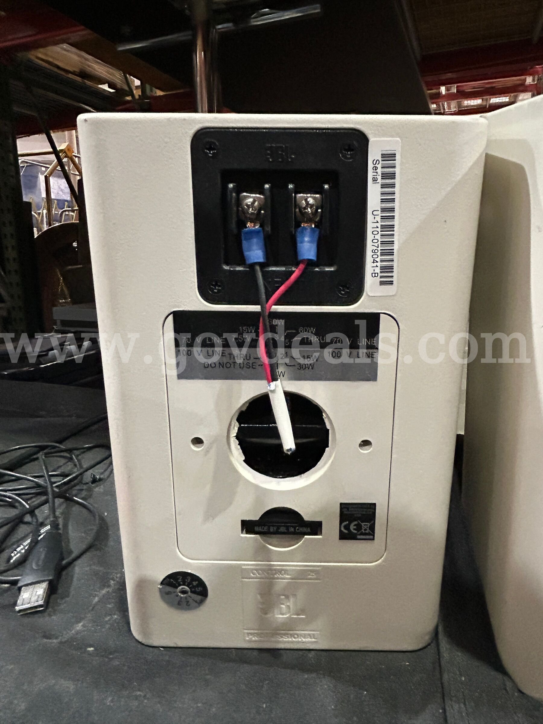 JBL Speakers JBL Control 25 Government Surplus Auction - Photo #4
