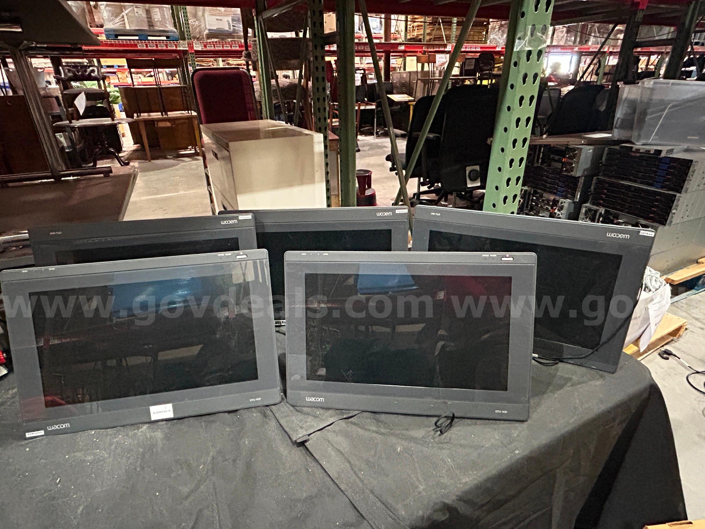 Tablets Wacom DTU-1631 Government Surplus Auction - Primary Photo