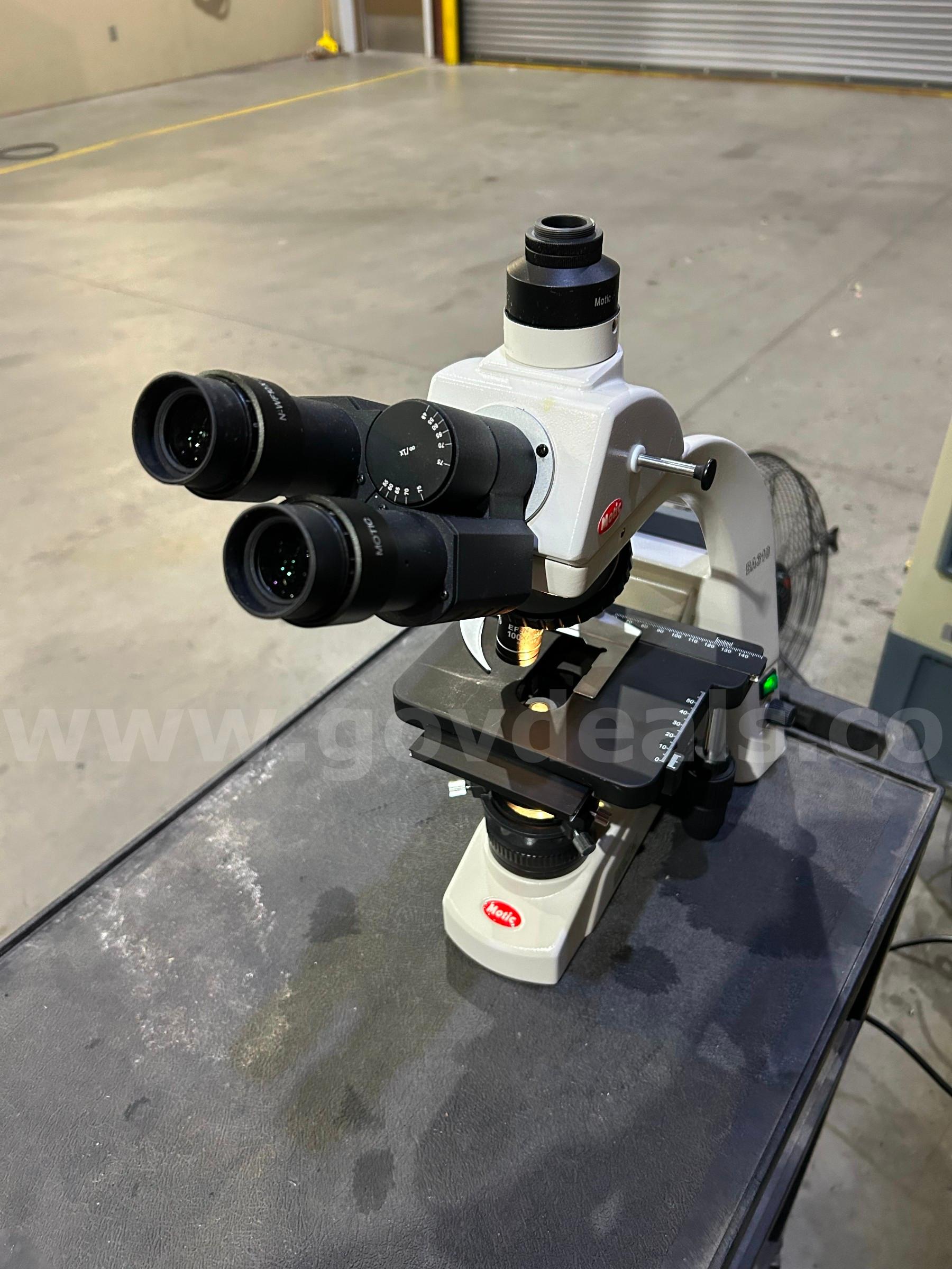 Microscope Motic BA310 Government Surplus Auction - Photo #2