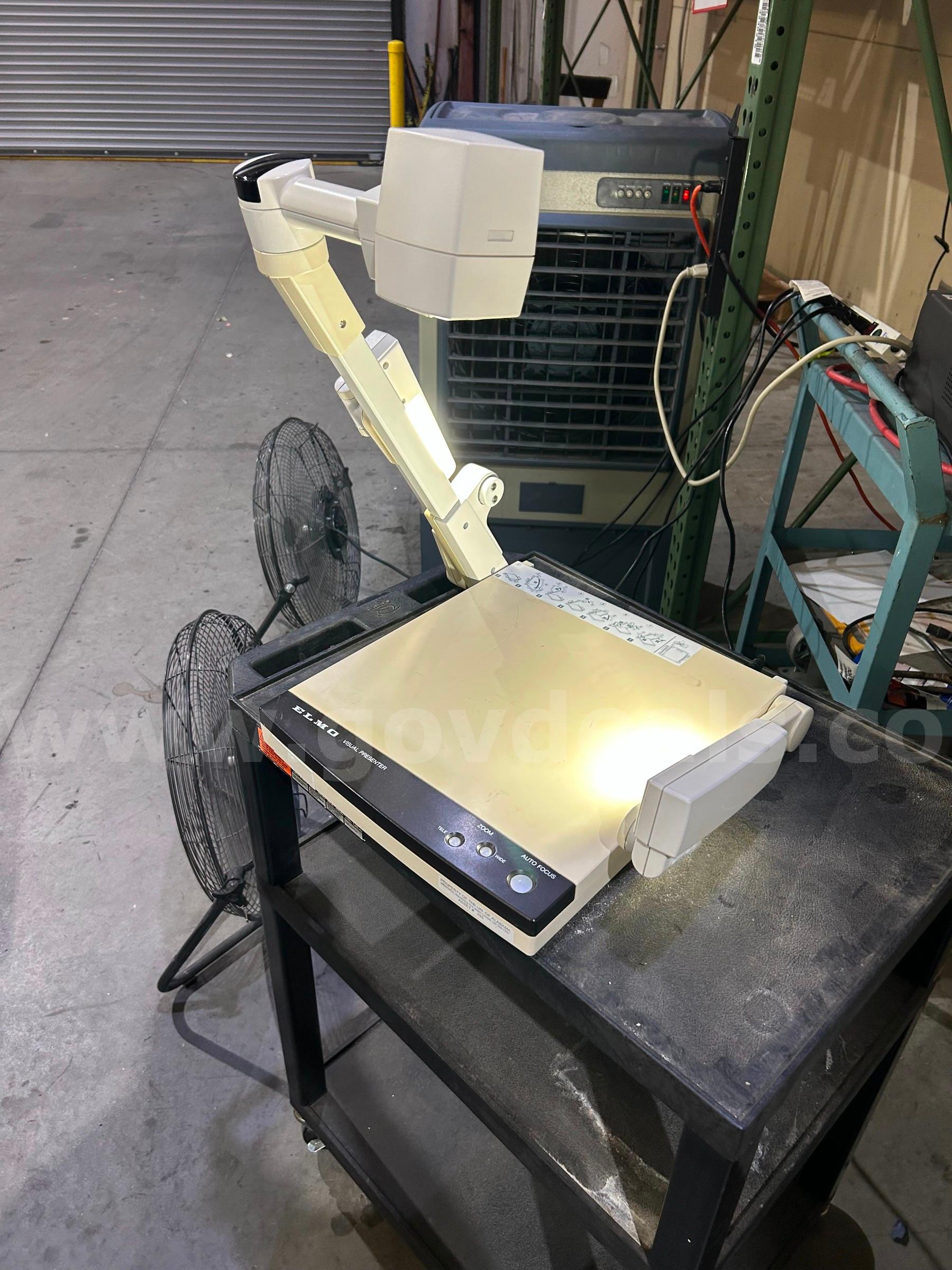 Visual Presenter Elmo HV-3000XG Government Surplus Auction - Photo #3