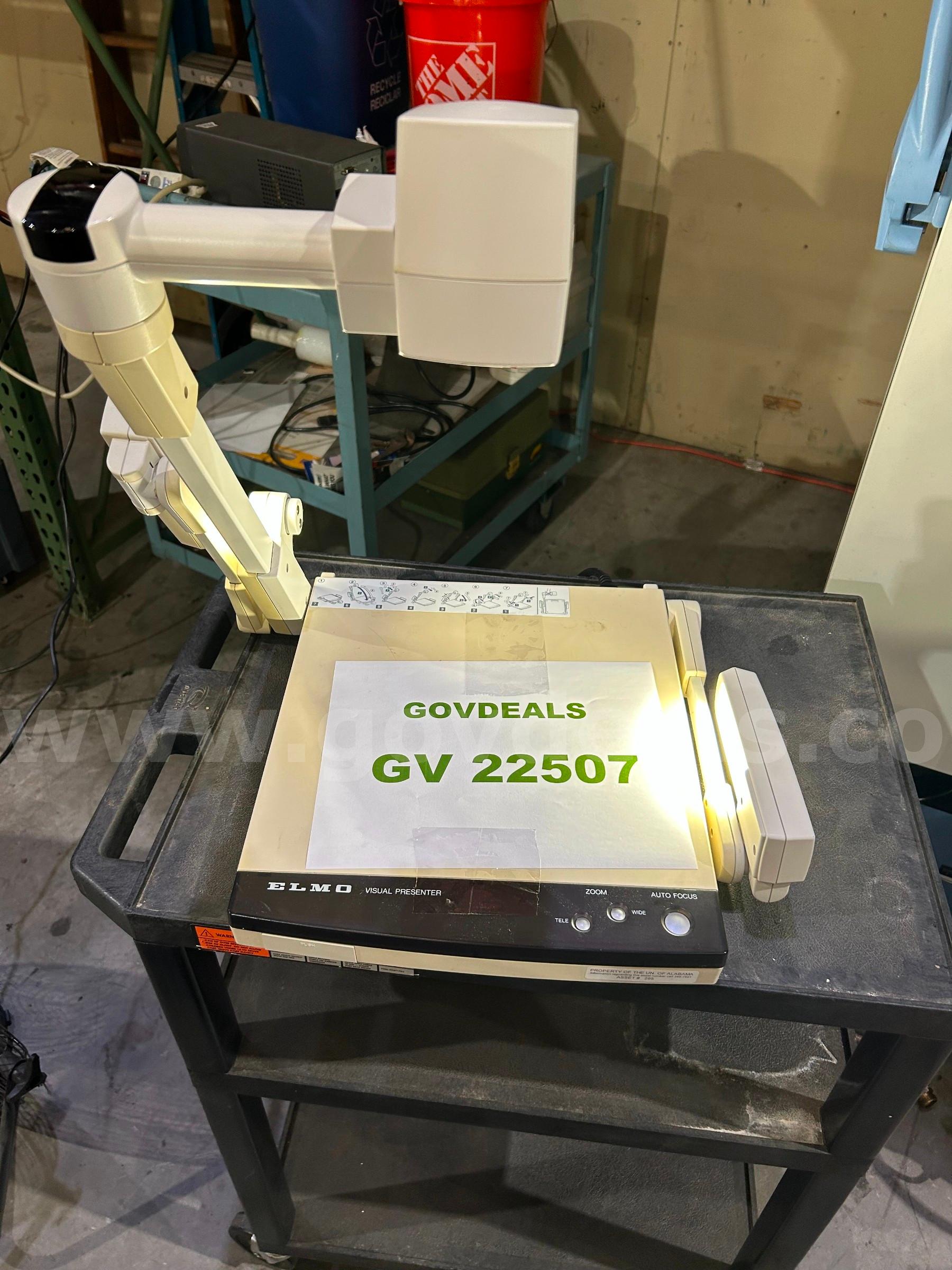 Visual Presenter Elmo HV-3000XG Government Surplus Auction - Photo #6