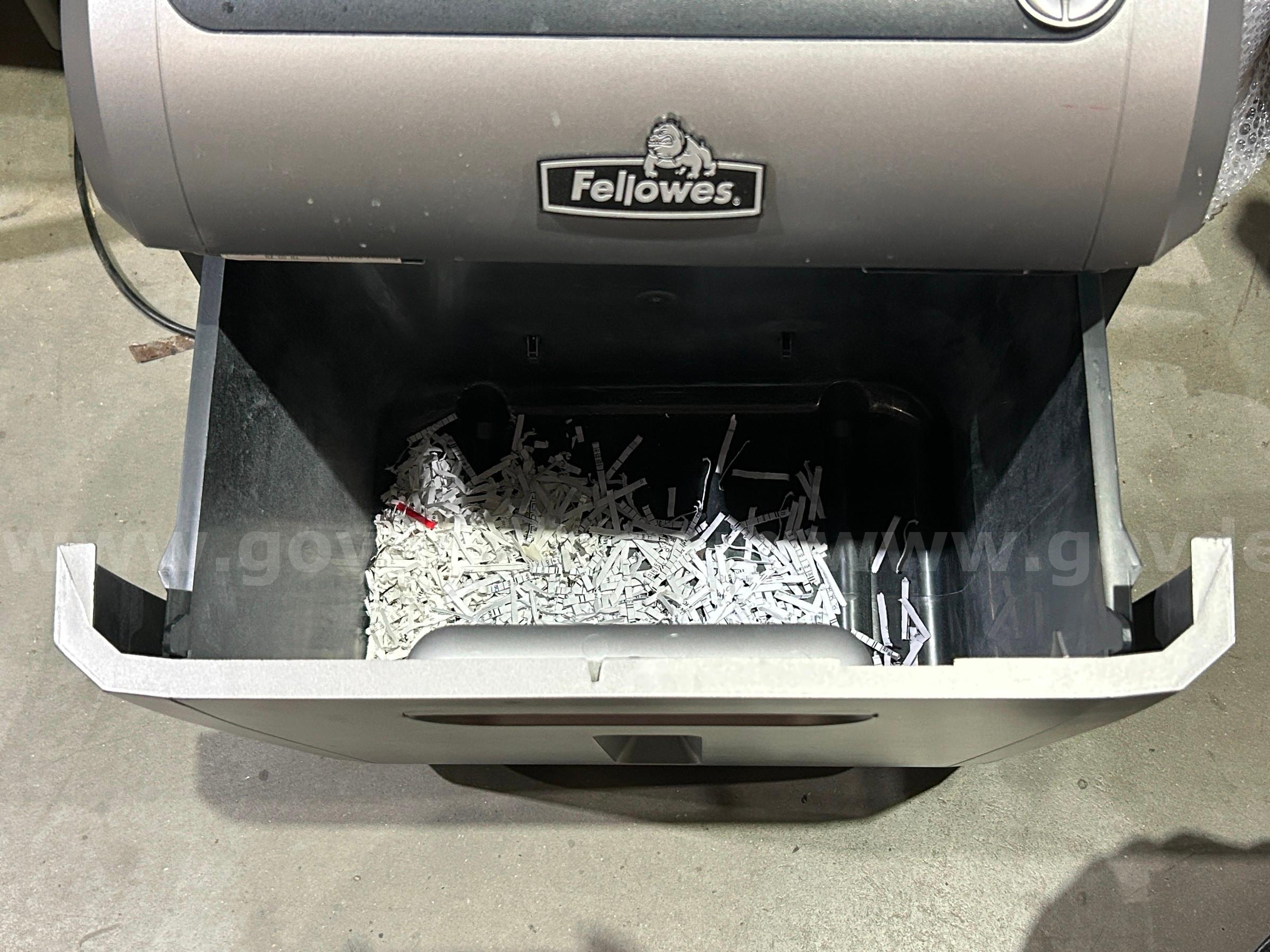 Shredder Fellowes sb-89ci Government Surplus Auction - Photo #4