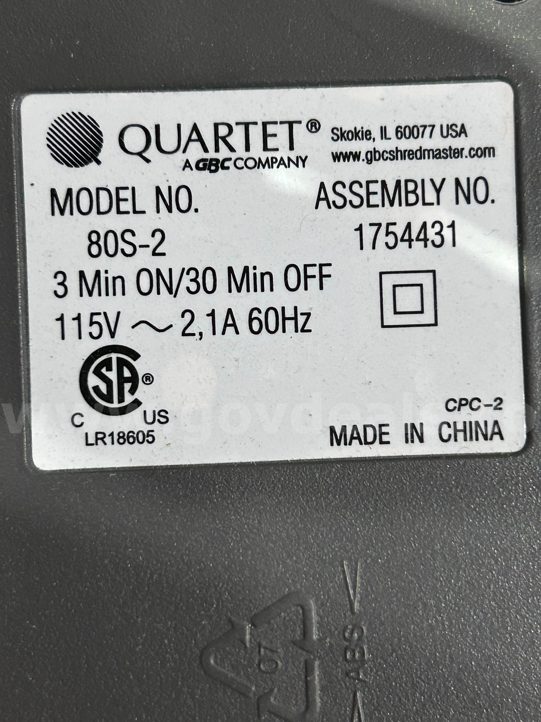 Shredder Quartet 80s-2 Government Surplus Auction - Photo #5