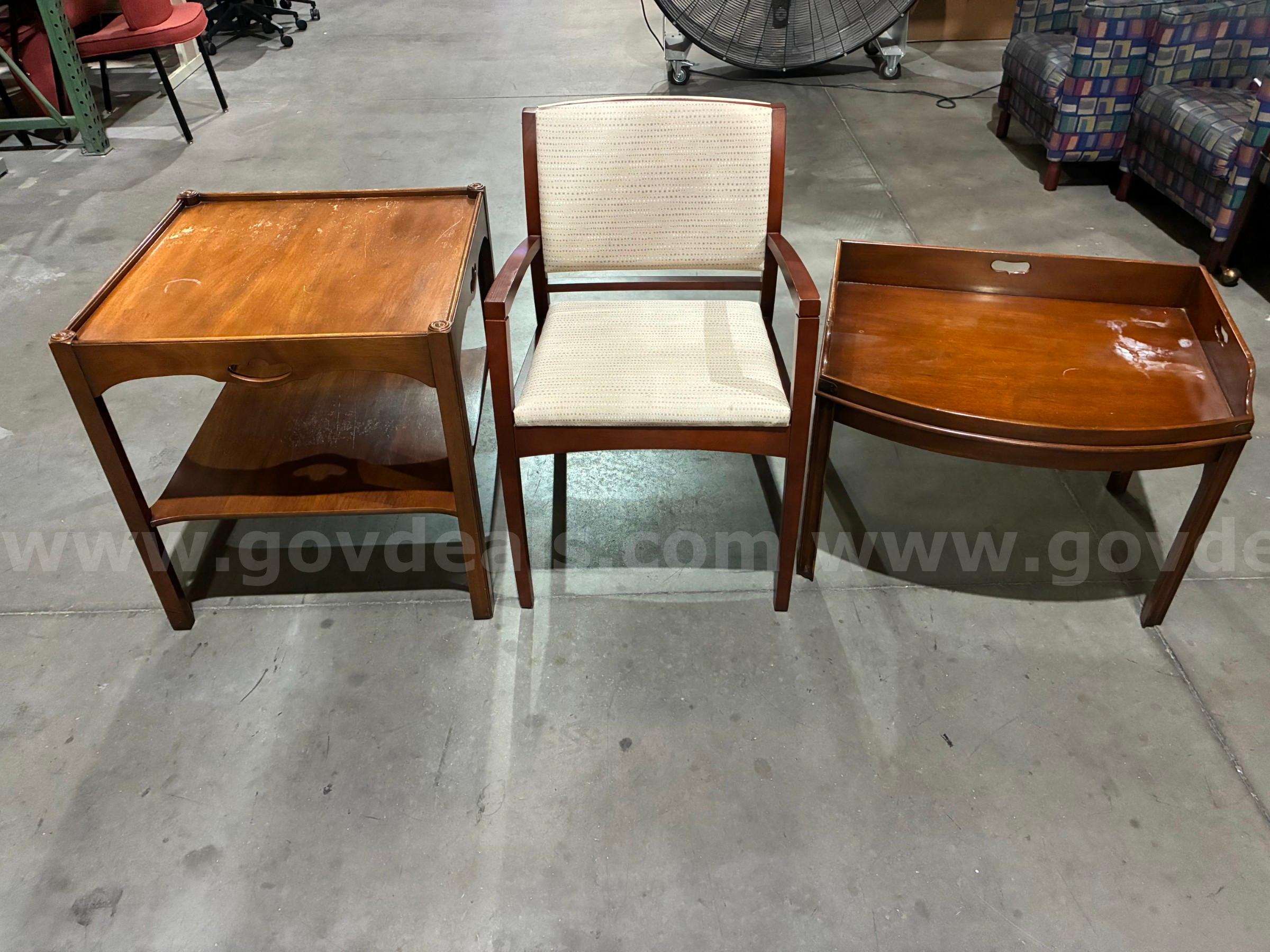 Chair & Tables