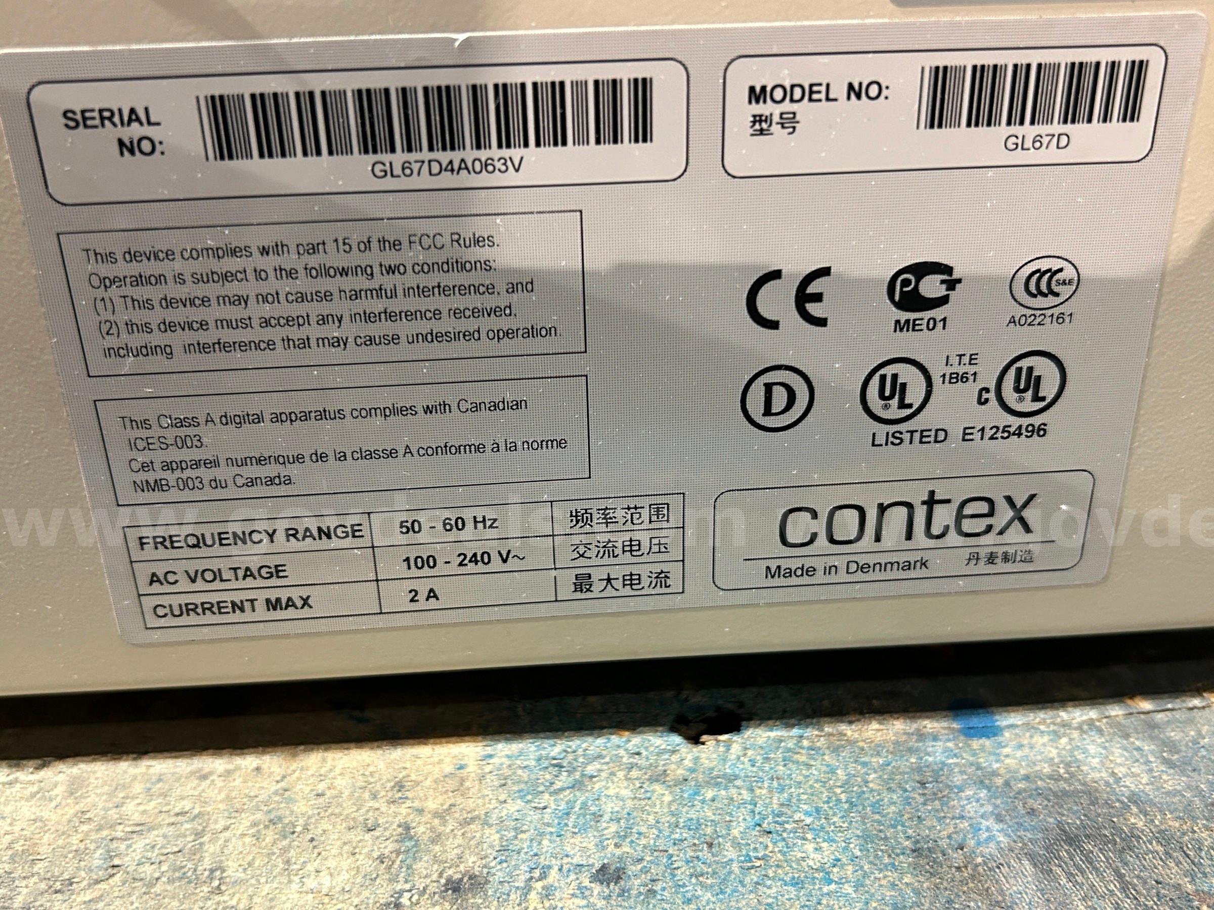 Scanners Contex GL670, CHROMA G600 Government Surplus Auction - Photo #4