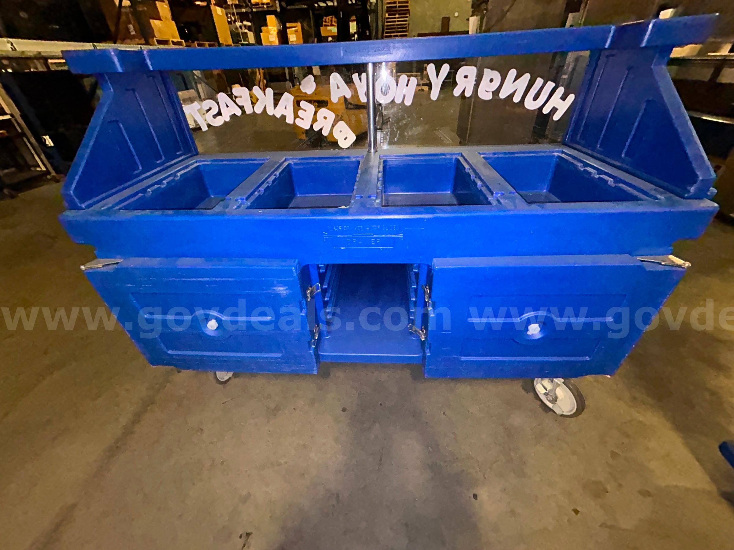 Mobile Serving Carts   Government Surplus Auction - Photo #4