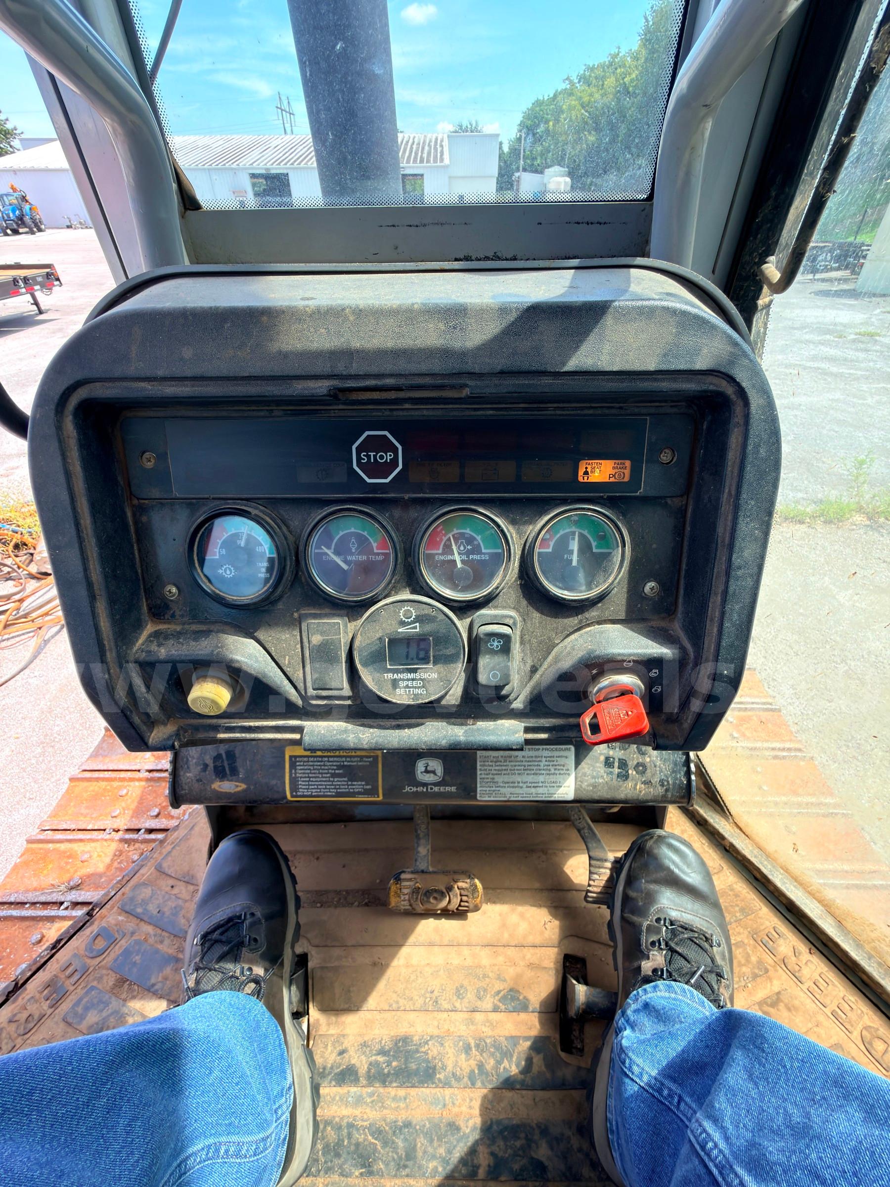 2002 John Deere 550H LT Crawler Dozer John Deere 550H Government Surplus Auction - Photo #5