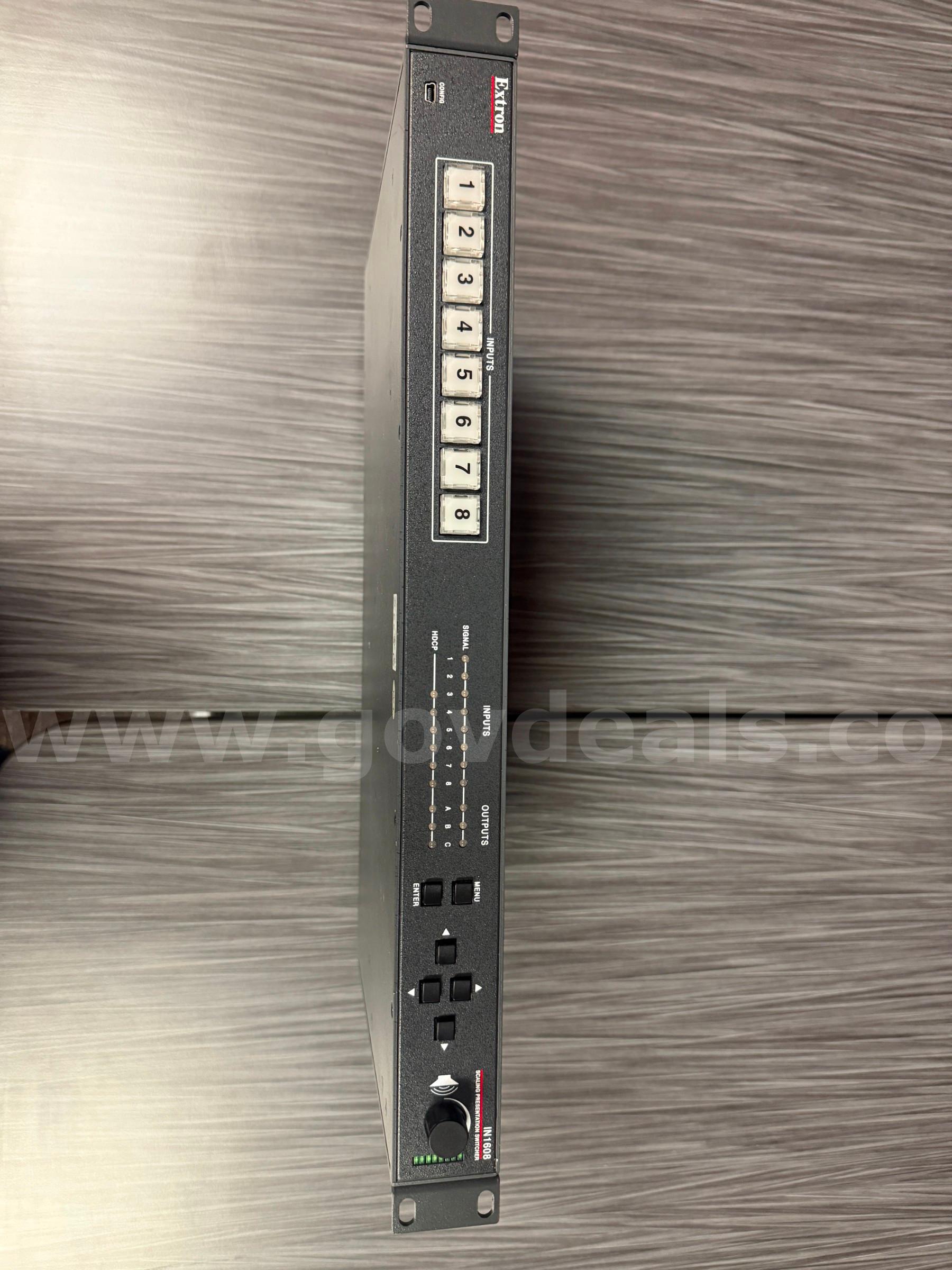 3 Amplifiers, 1 HDMI Switch, and 1 PoE Switch See Description See Description Below Government Surplus Auction - Photo #3