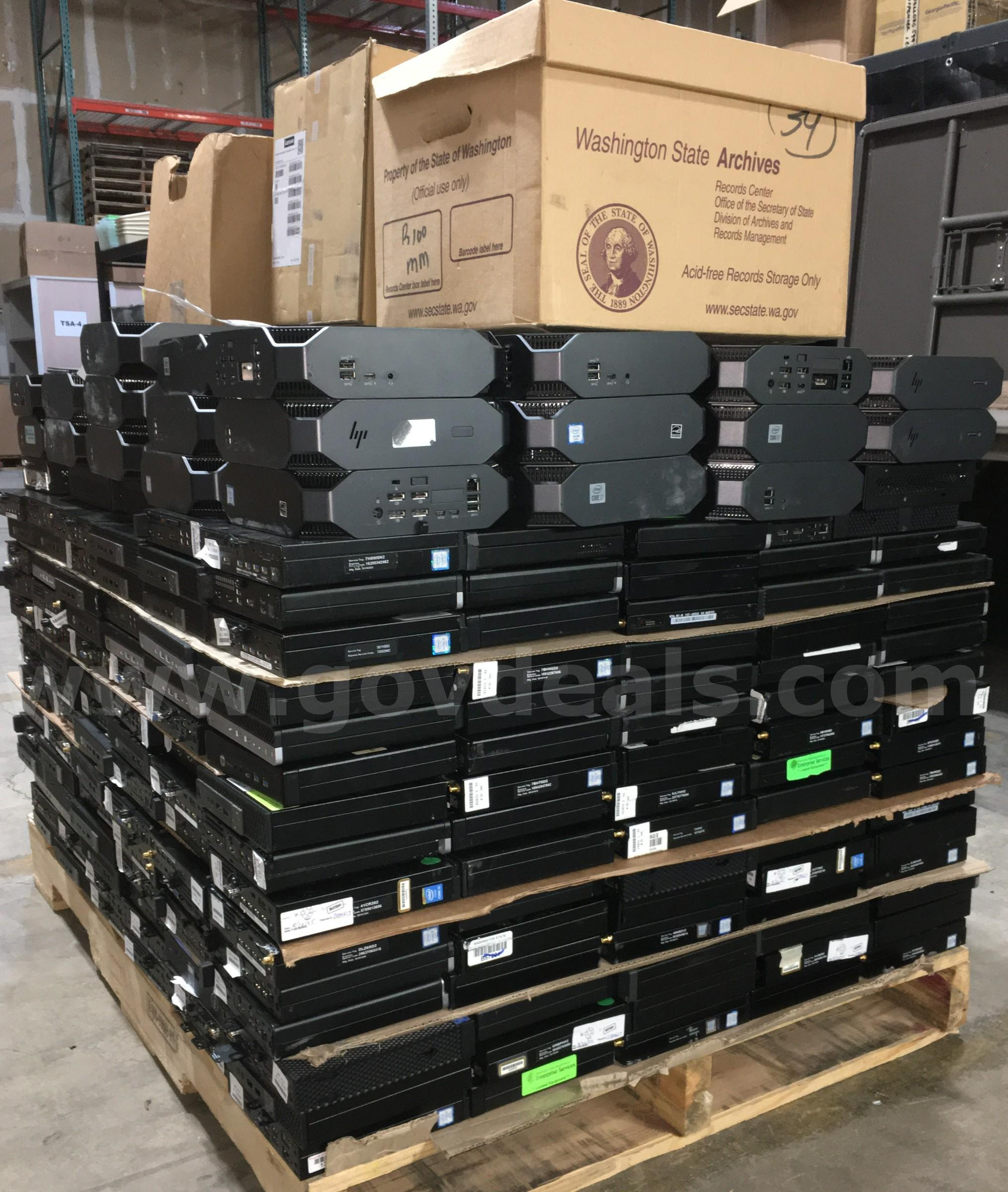 Mixed Mini Desktop Lot ~505 Units - Mixed Specs (ID# 46235) (H13-01L) (C4K)