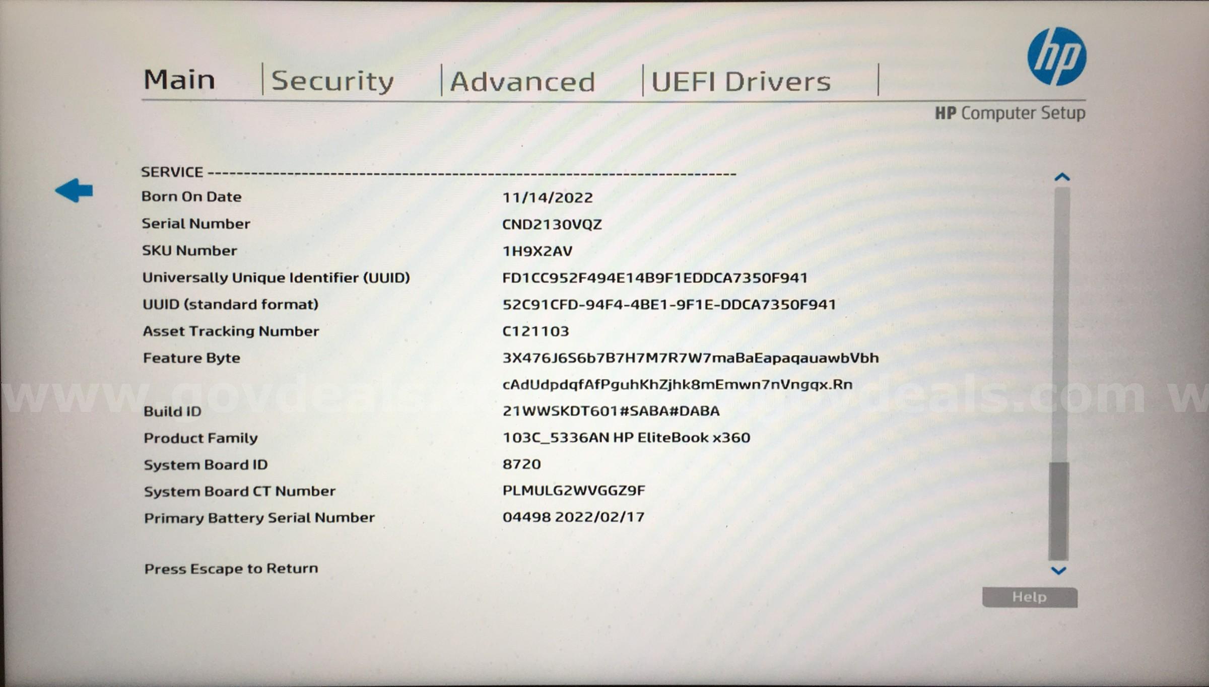 HP Elitebook x360 1040 G8 Notebook - Core i7 (ID# 46523) (C4K-CART) (NO UPC) HP x360 Government Surplus Auction - Photo #4