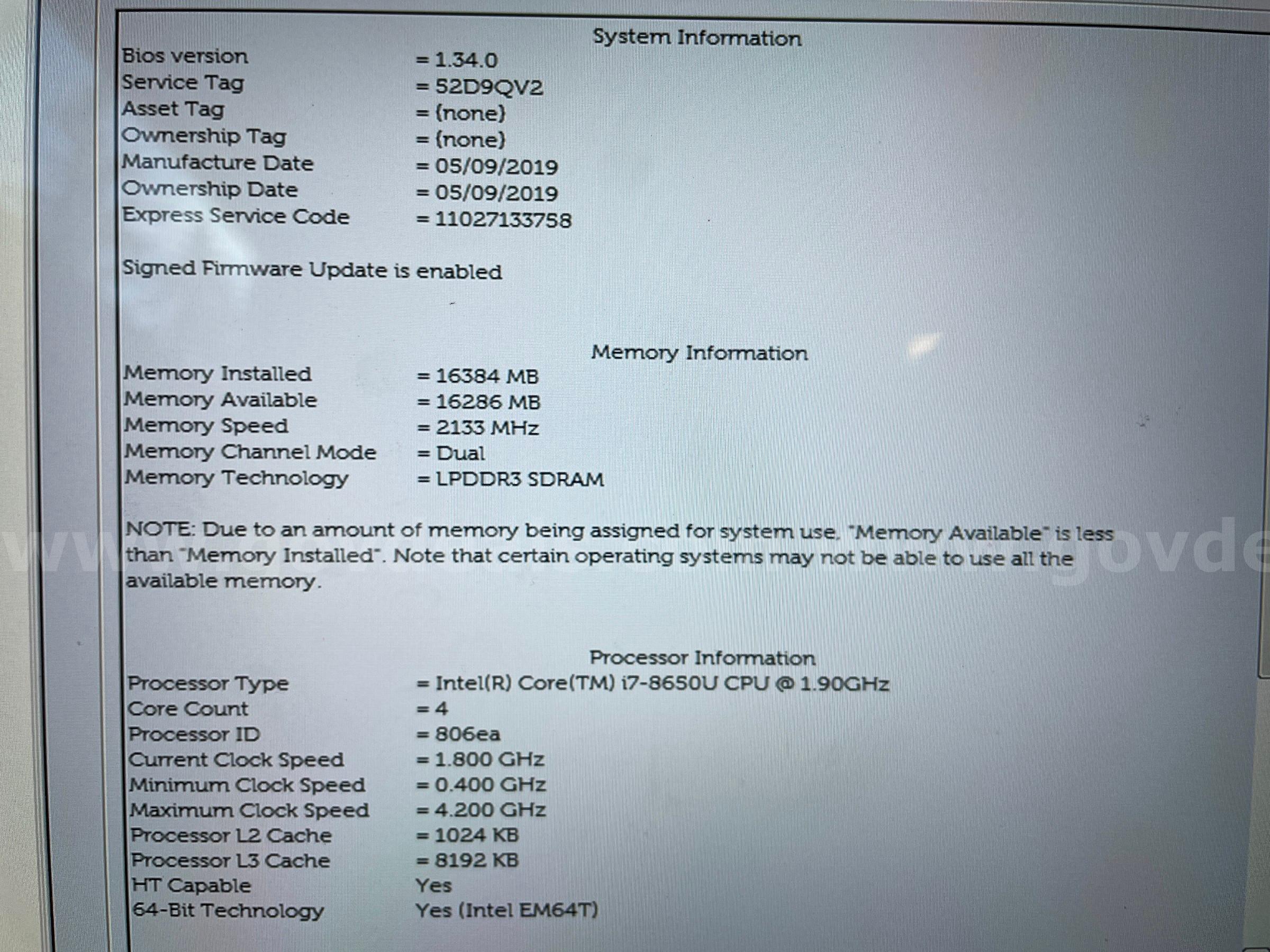 Dell Latitude 5285 2-in-1 | Windows 10 Installer Ready! (ID# 46585) (D-Case) (No UPC) ($10) Dell 5285 Government Surplus Auction - Photo #3