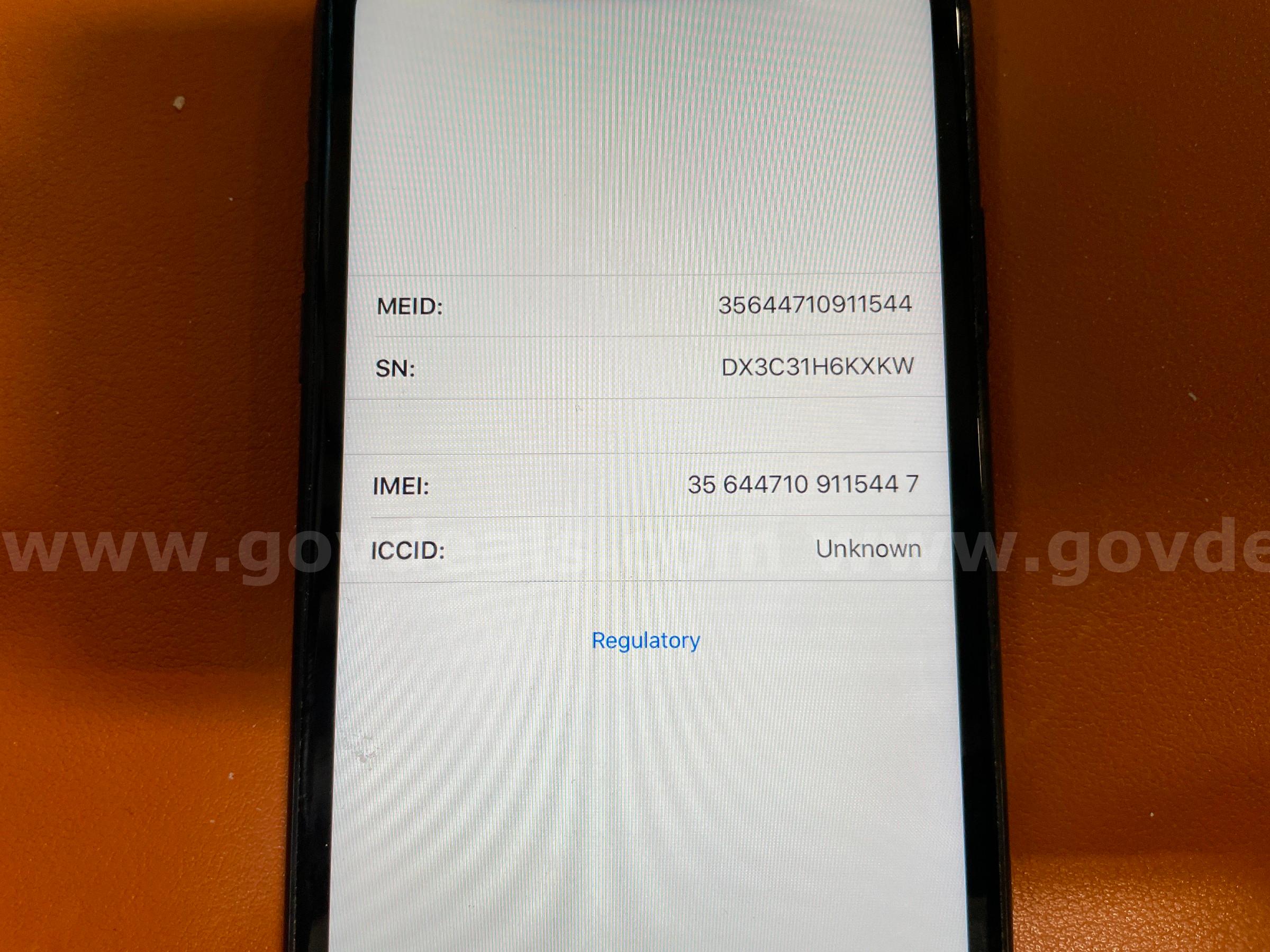 iPhone XR- Black- 128GB (ID# 46721) (D-Case) (No UPC) (10) Apple iPhone Government Surplus Auction - Photo #2