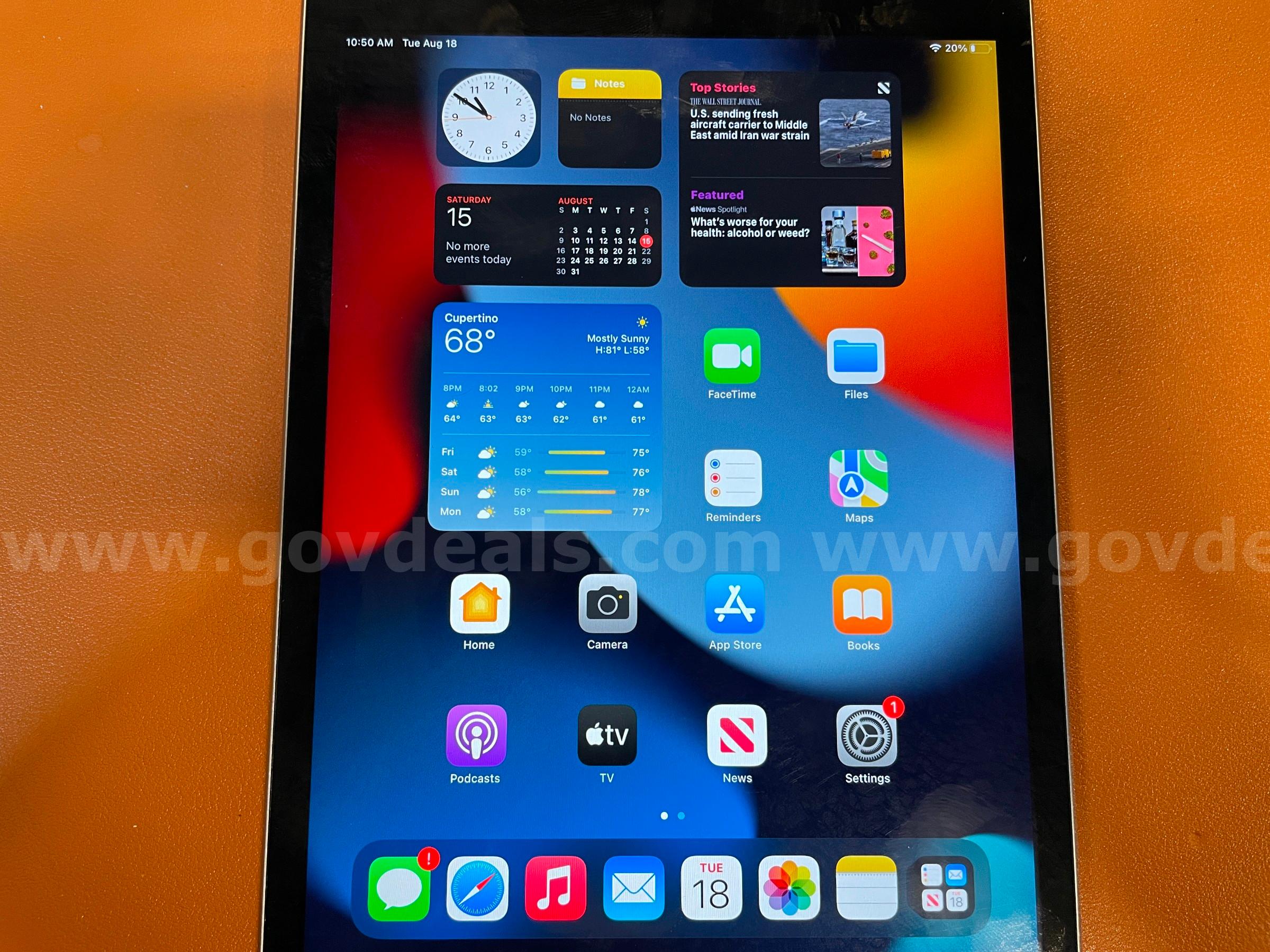 iPad Mini 4 | WiFi only | 128GB (ID# 47331) (D-Case) (NoUPC) Apple iPad Mini Government Surplus Auction - Photo #3