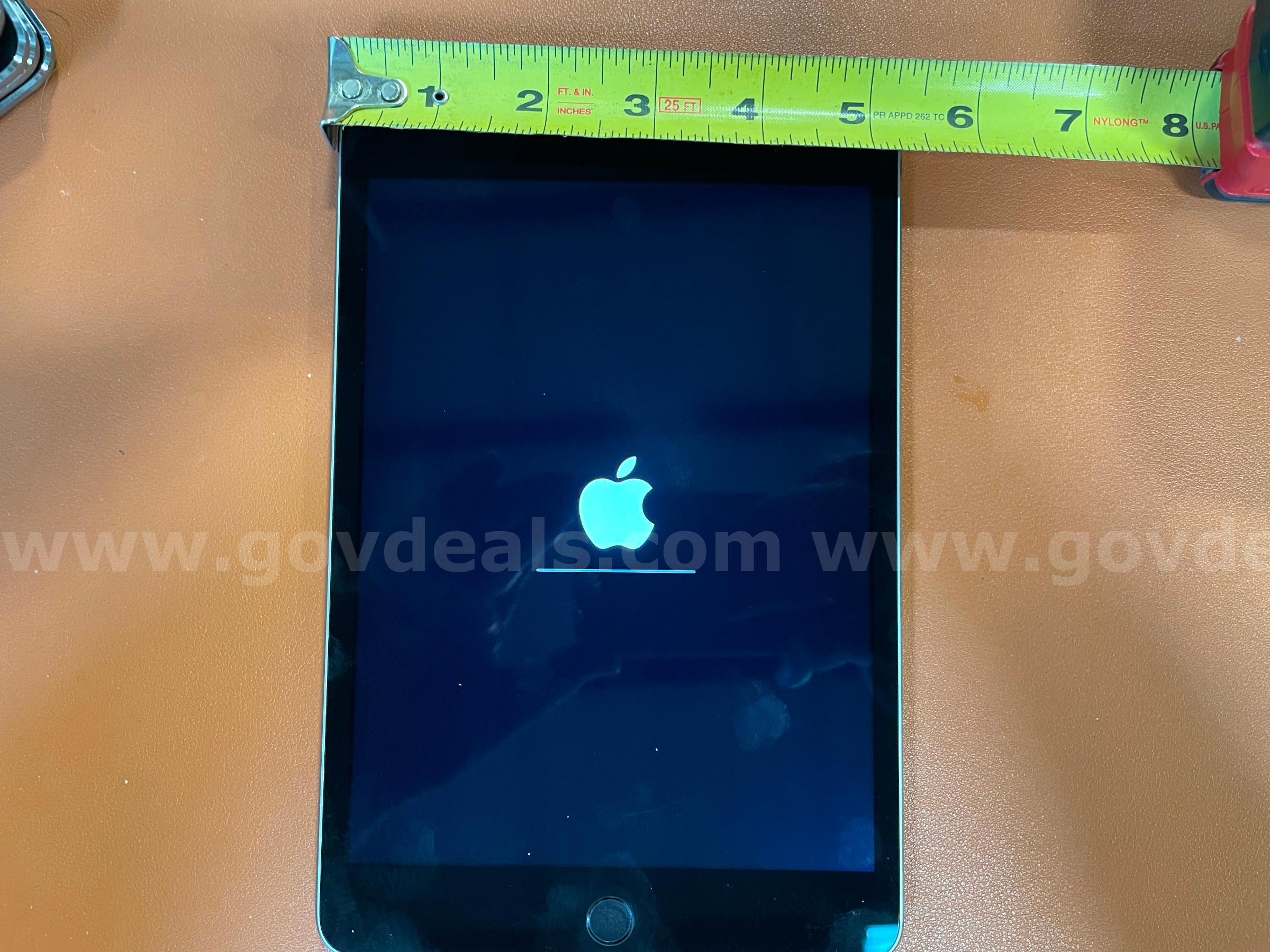 iPad Mini 4 | WiFi only | 128GB (ID# 47384) (D-Case) (NoUPC) Apple iPad Mini Government Surplus Auction - Photo #6