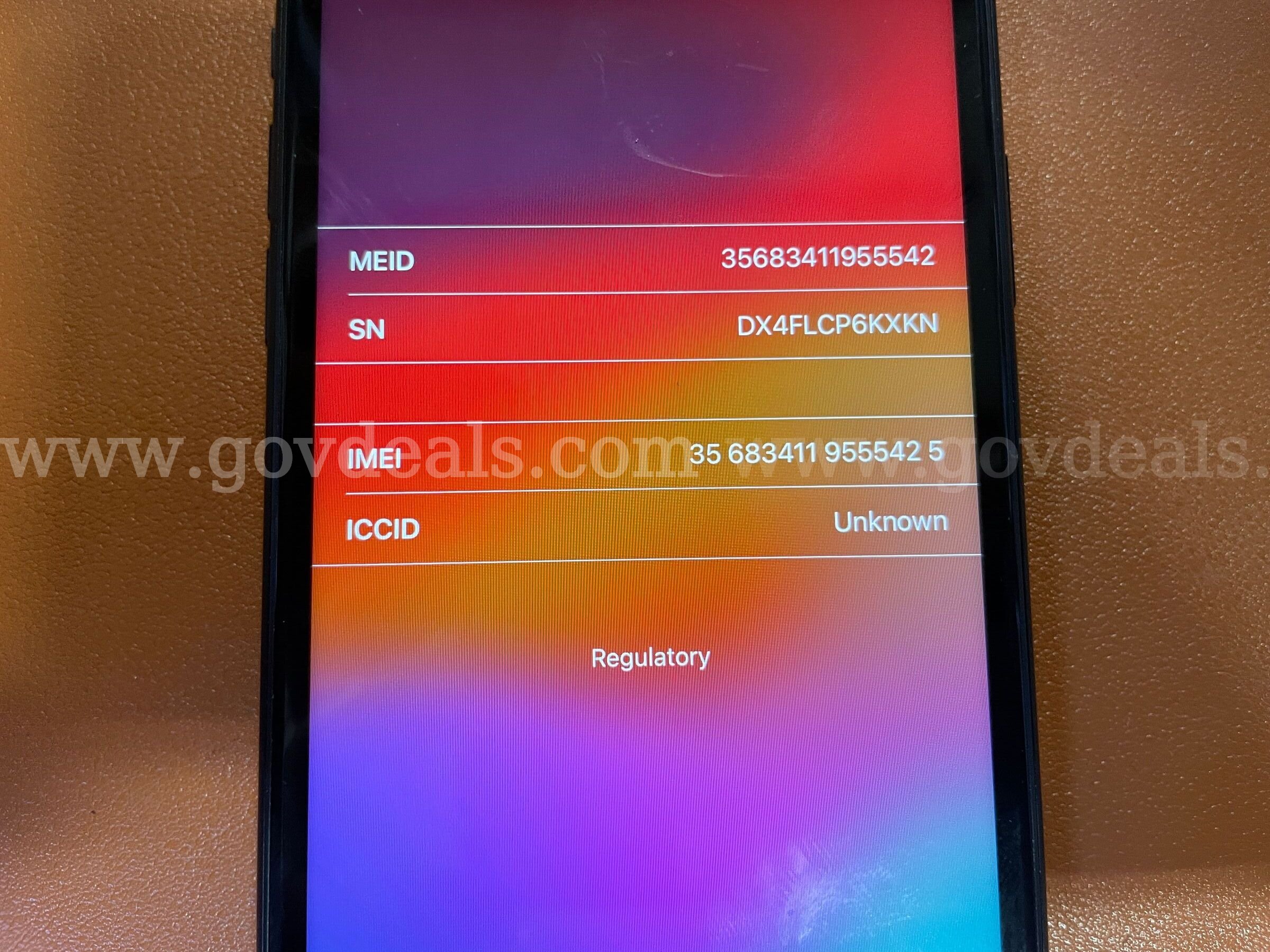 iPhone XR | 64GB | Black (ID# 47547) (D-Case) (NoUPC) Apple iPhone Government Surplus Auction - Photo #2