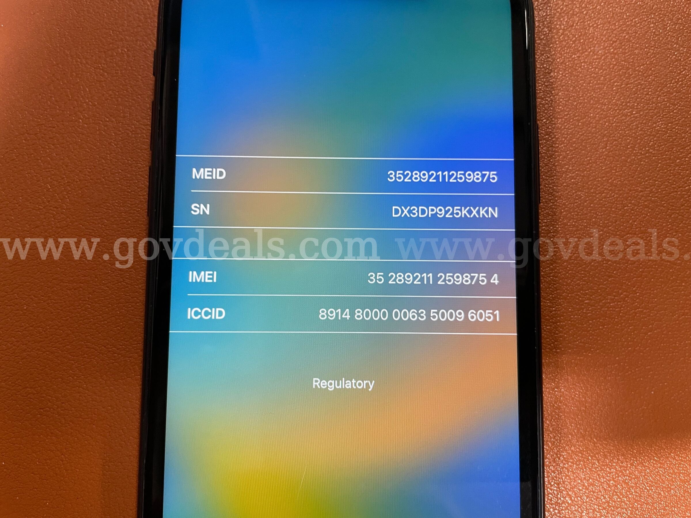 iPhone XR | 64GB | Black | SIM LOCKED (ID# 47564) (D-Case) (NoUPC) Apple iPhone Government Surplus Auction - Photo #2