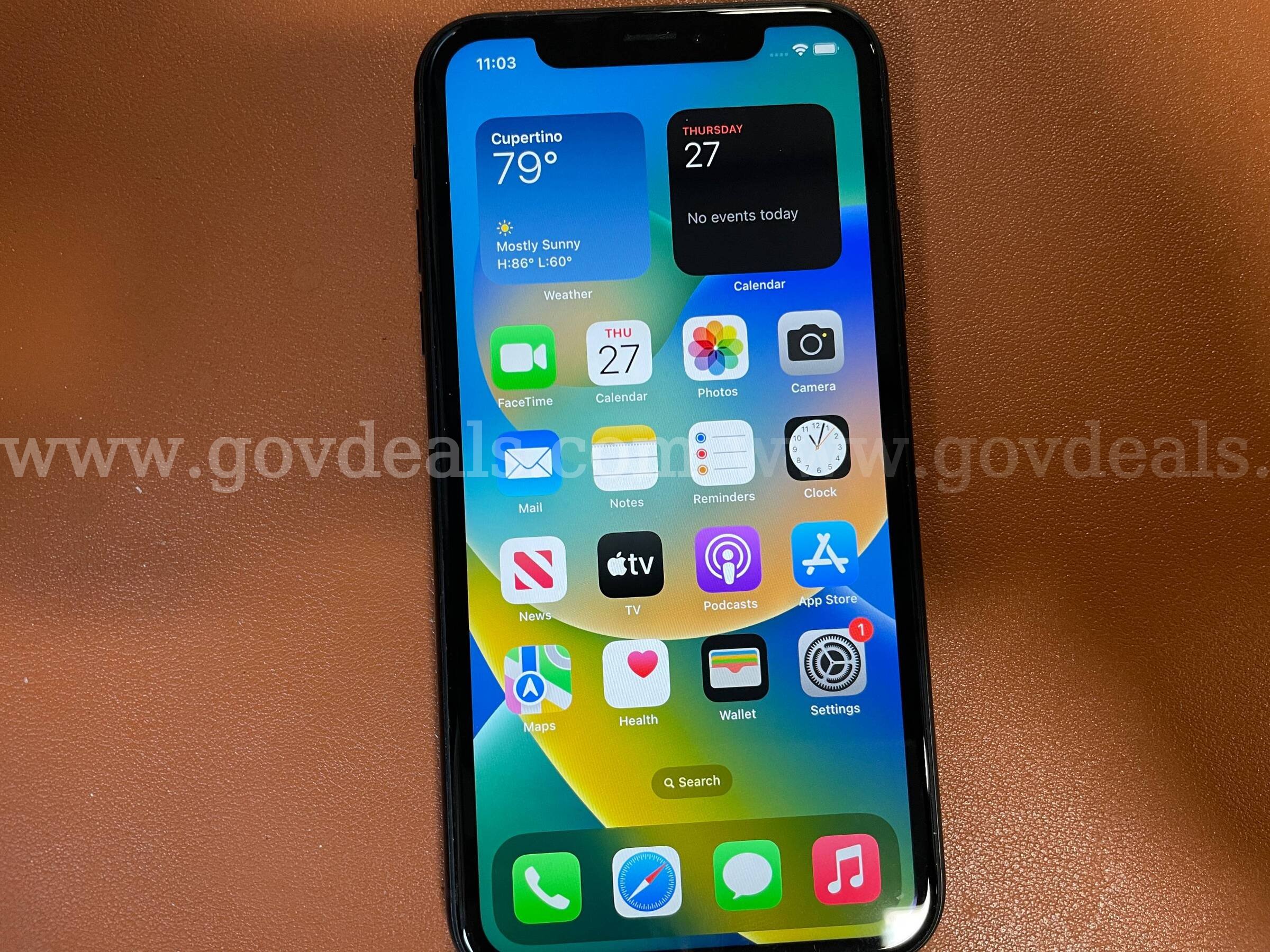 iPhone XR | 64GB | Black | SIM LOCKED (ID# 47564) (D-Case) (NoUPC) Apple iPhone Government Surplus Auction - Photo #3