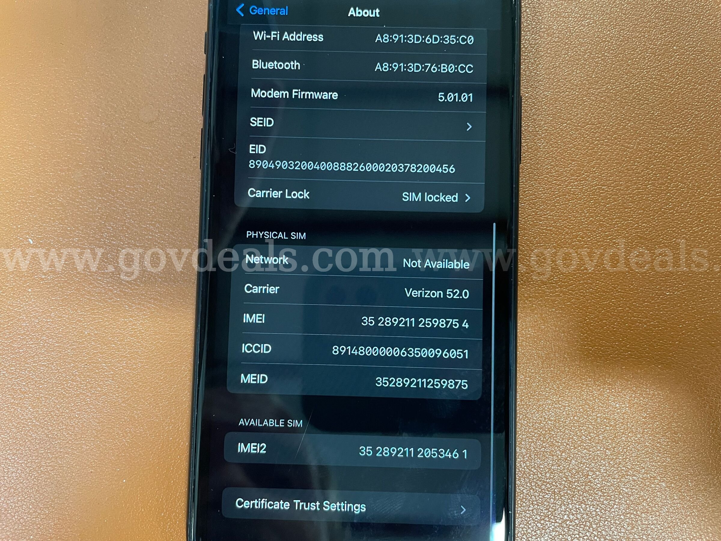 iPhone XR | 64GB | Black | SIM LOCKED (ID# 47564) (D-Case) (NoUPC) Apple iPhone Government Surplus Auction - Photo #6