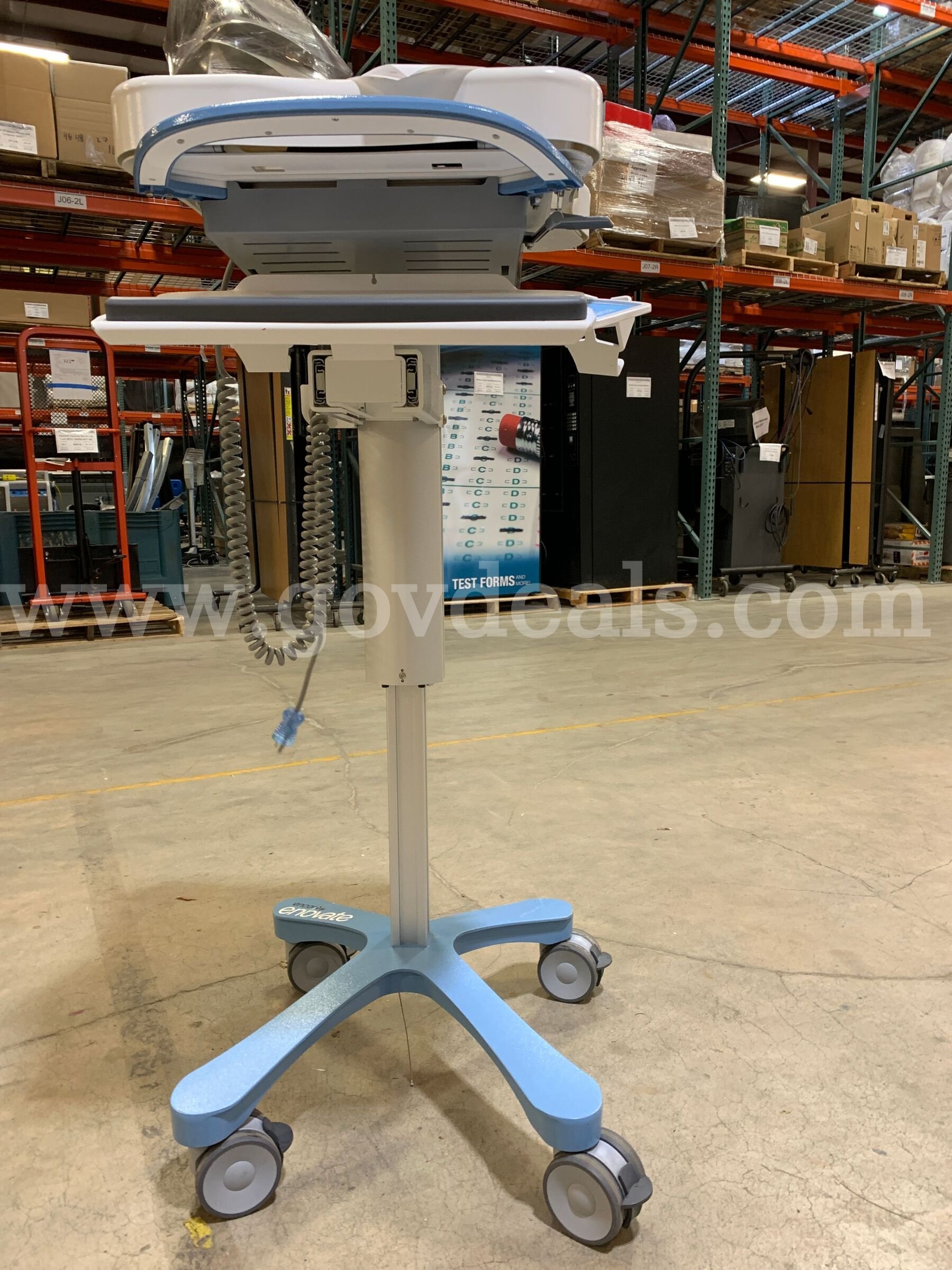 Encore EMNO-LN1 Computer Cart (ID #47575) (J6-1R) (26-1914-1) 84579 ENCORE EMNO-LN1 Government Surplus Auction - Photo #4