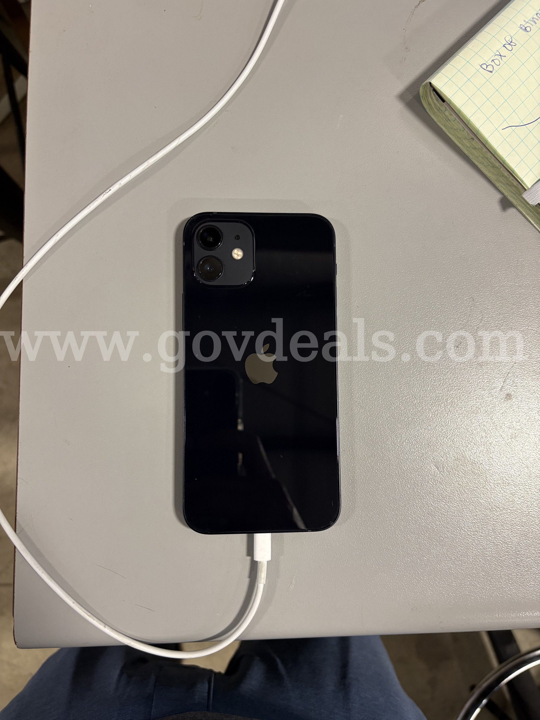 Apple iPhone 12 64GB Black – Tested – Wi-Fi, Cameras & Touch Screen Working (ID# 47576) (J1-2R) (No UPC) (#2) Apple iPhone 12 Government Surplus Auction - Photo #4