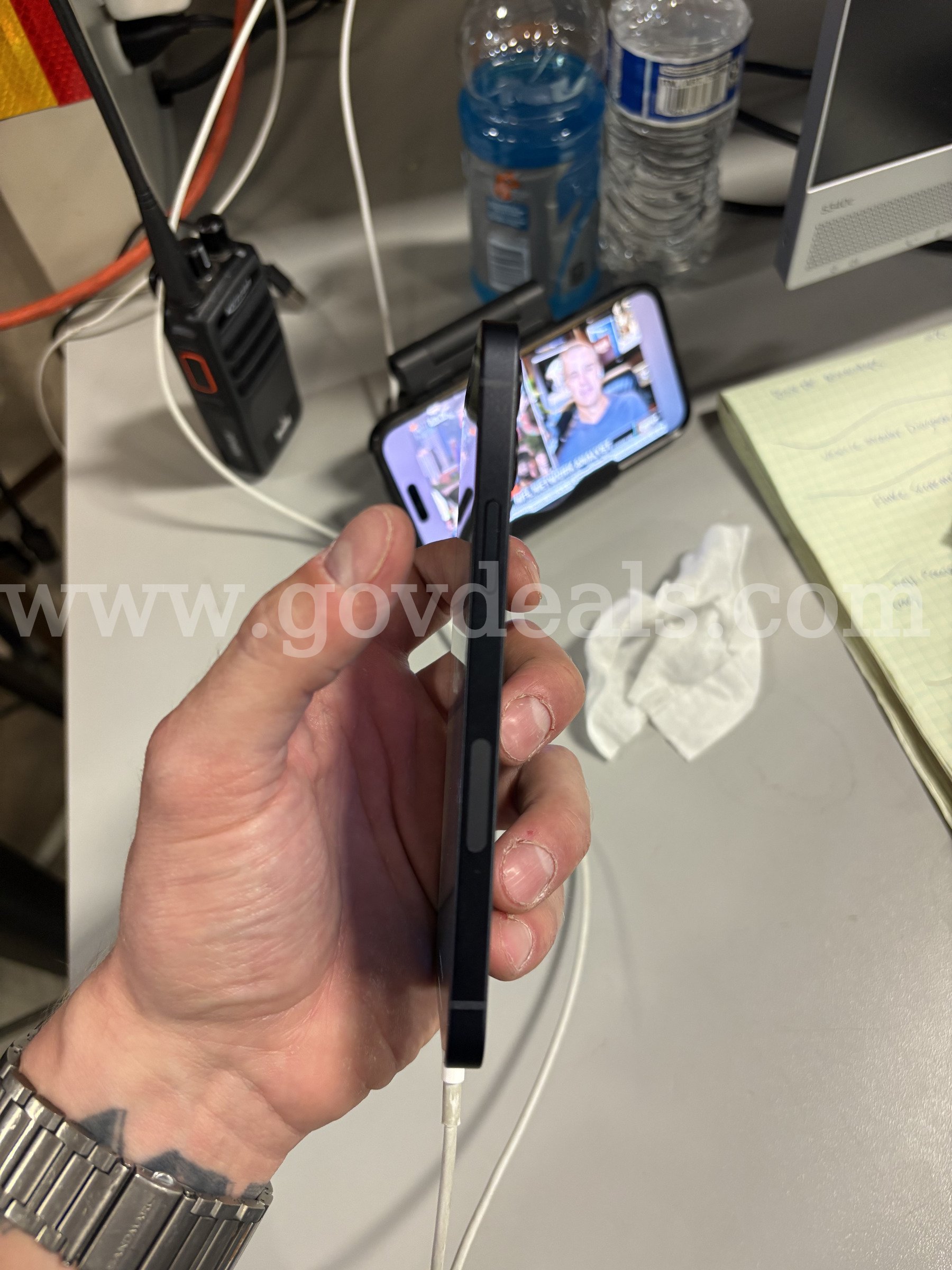 Apple iPhone 12 64GB Black – Unlocked – 100% Battery Health – Tested (ID# 47579) (J01-2R) (No UPC) (#3) Apple iPhone 12 Government Surplus Auction - Photo #4