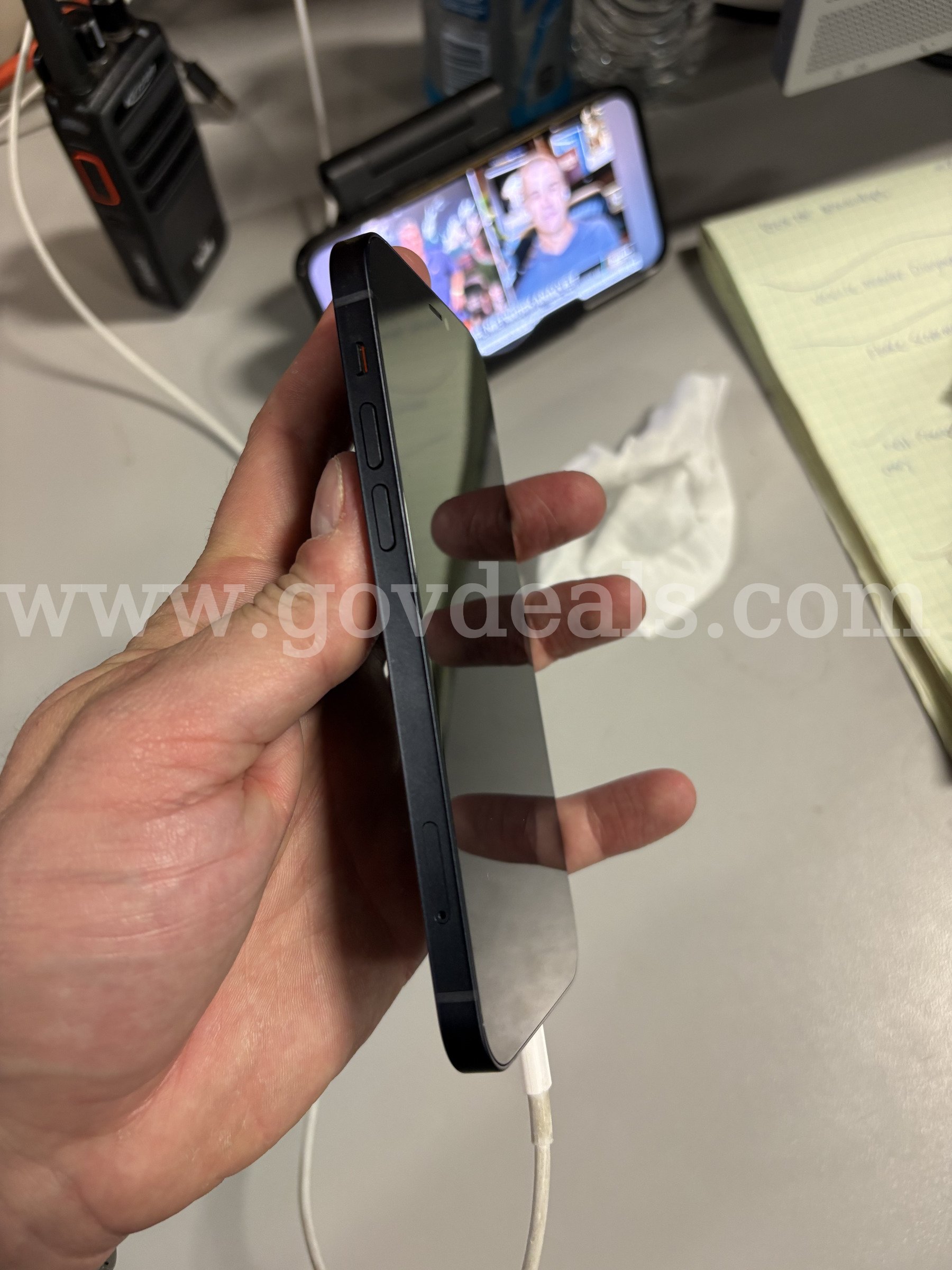 Apple iPhone 12 64GB Black – Unlocked – 100% Battery Health – Tested (ID# 47579) (J01-2R) (No UPC) (#3) Apple iPhone 12 Government Surplus Auction - Photo #6