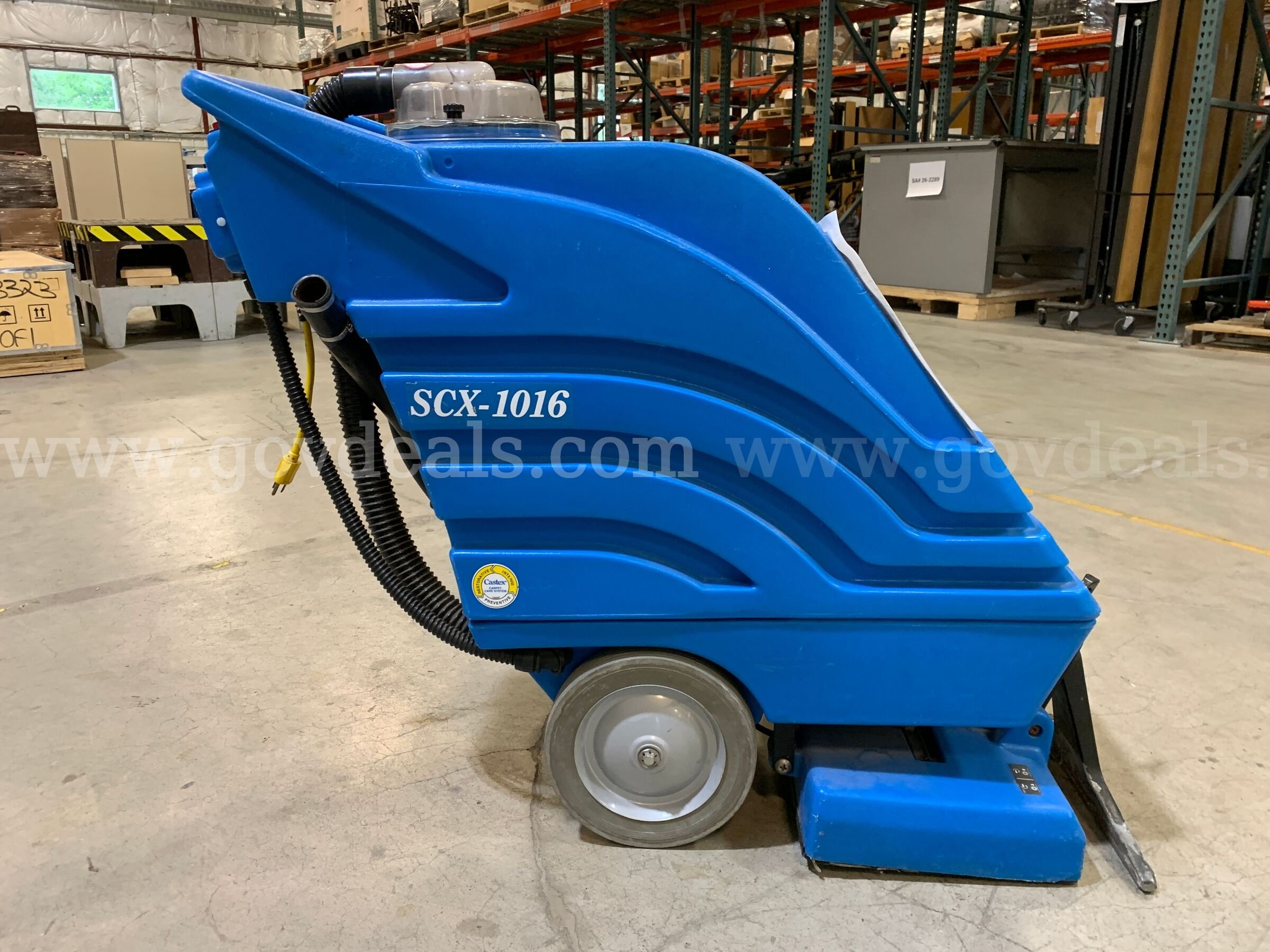 Castex SCX-1016 Carpet Extractor (ID #47580) (J4-1L) (26-1905-3) 310 CASTEX 1016 Government Surplus Auction - Photo #5