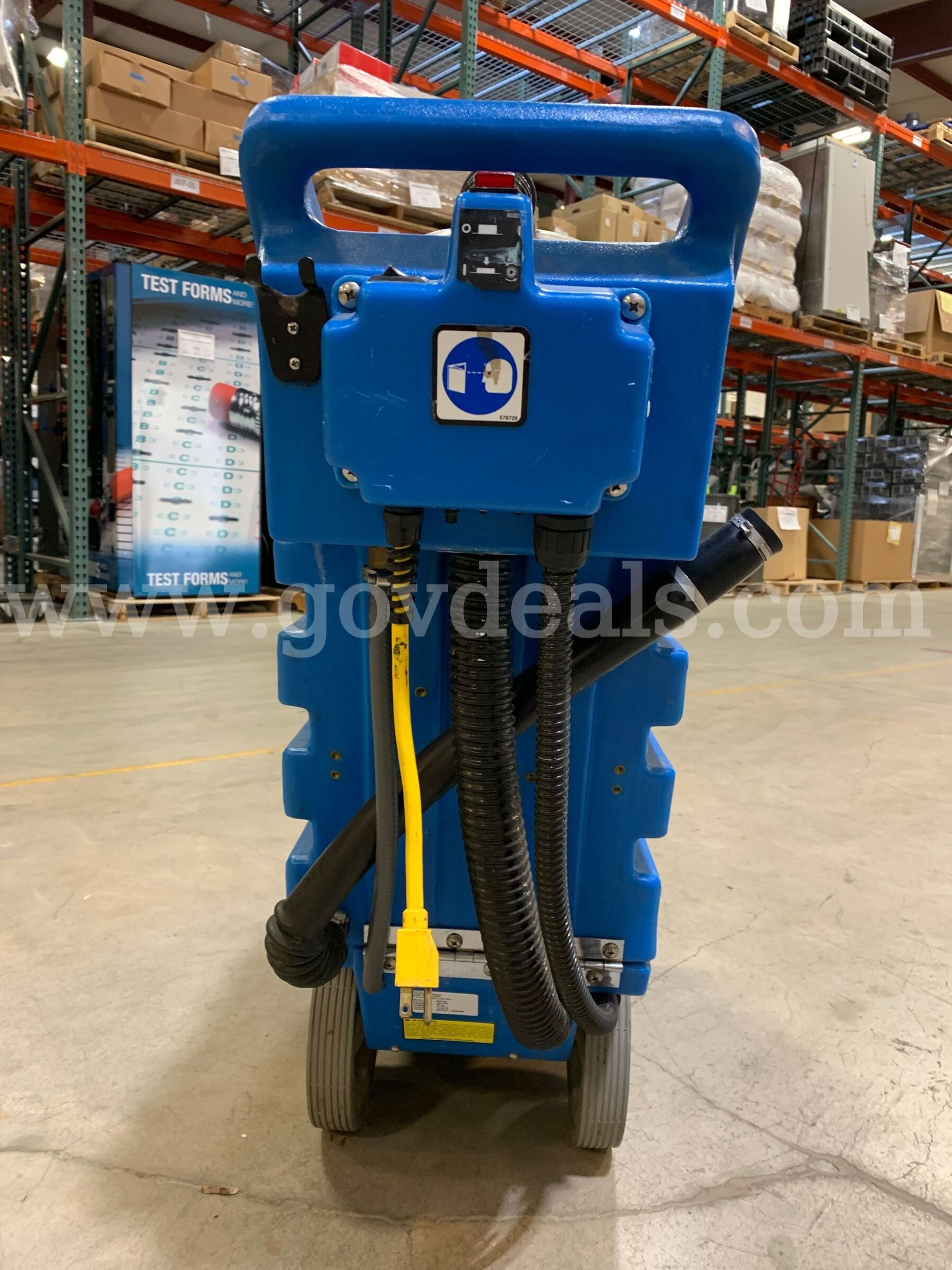 Castex SCX-1016 Carpet Extractor (ID #47580) (J4-1L) (26-1905-3) 310 CASTEX 1016 Government Surplus Auction - Photo #6
