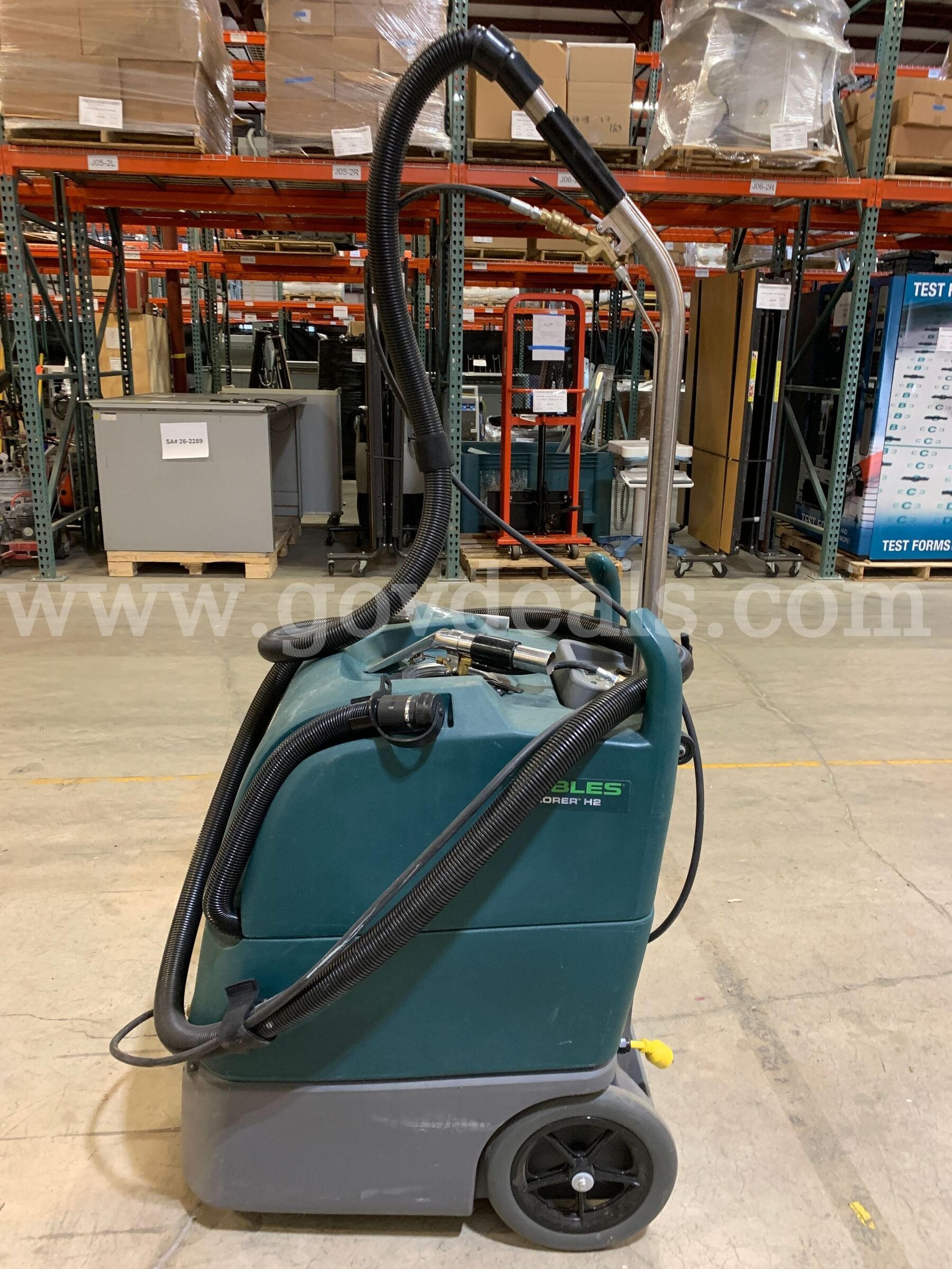 Nobles Explorer H2 Carpet Extractor (ID #47581) (H8-1R) (26-1905-4) 310 NOBLES Explorer Government Surplus Auction - Photo #3