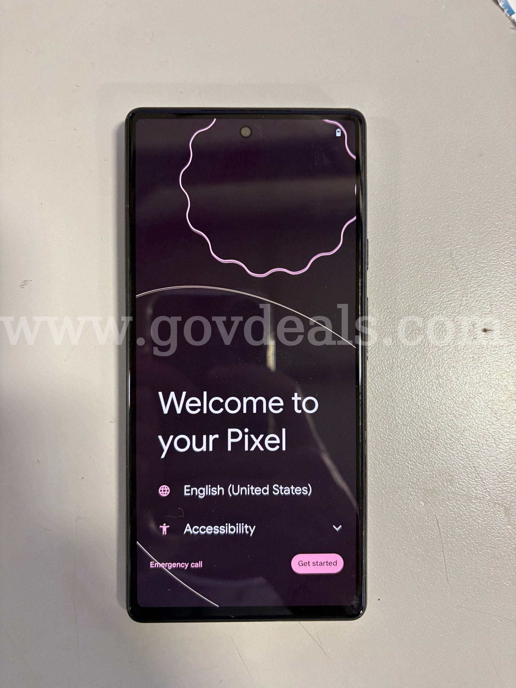 Google Pixel 6 128GB Black – Unlocked – No SIM Restrictions – Tested (ID# 47582) (J1-2R) (No UPC) (#4) Google 128GB Government Surplus Auction - Photo #2