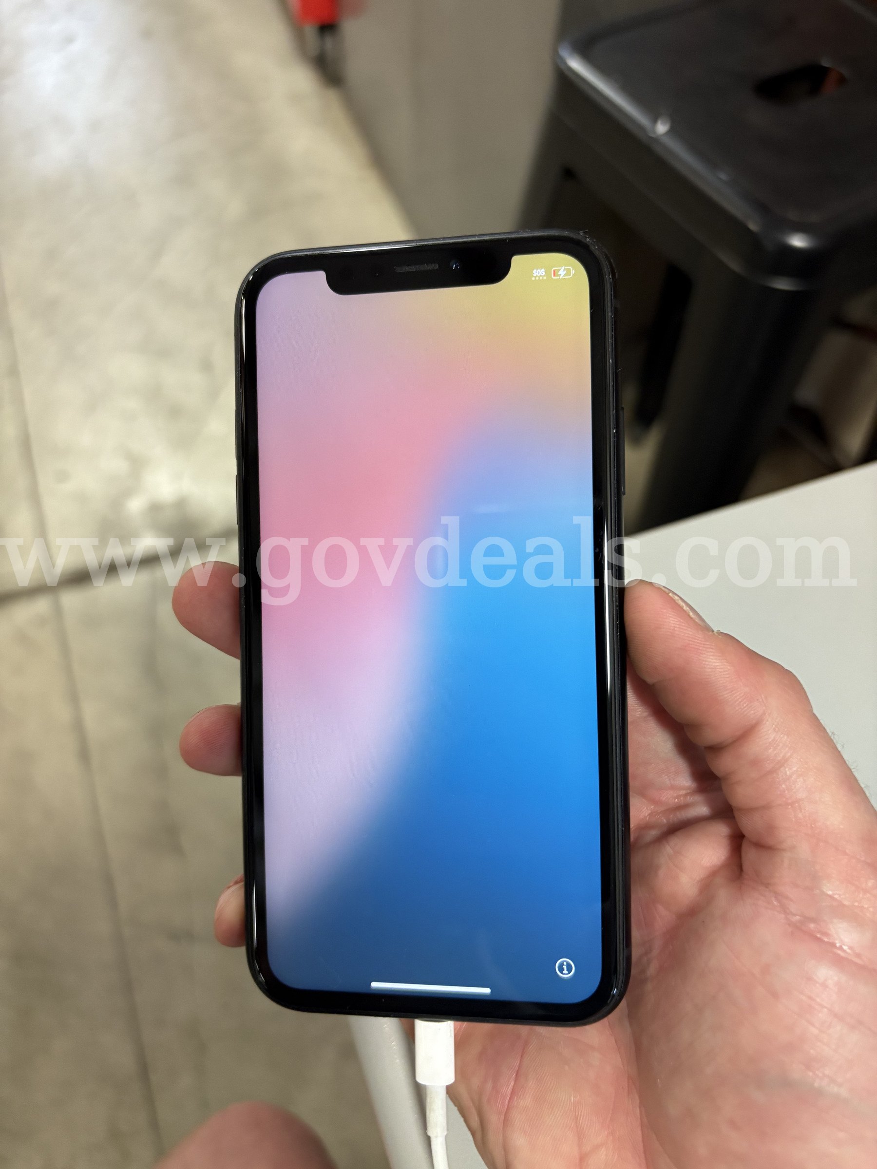 Apple iPhone XR 64GB Black – Unlocked – 97% Battery Health – Tested (ID# 47584) (J1-2R) (No UPC) (#5) Apple iPhone Government Surplus Auction - Photo #3