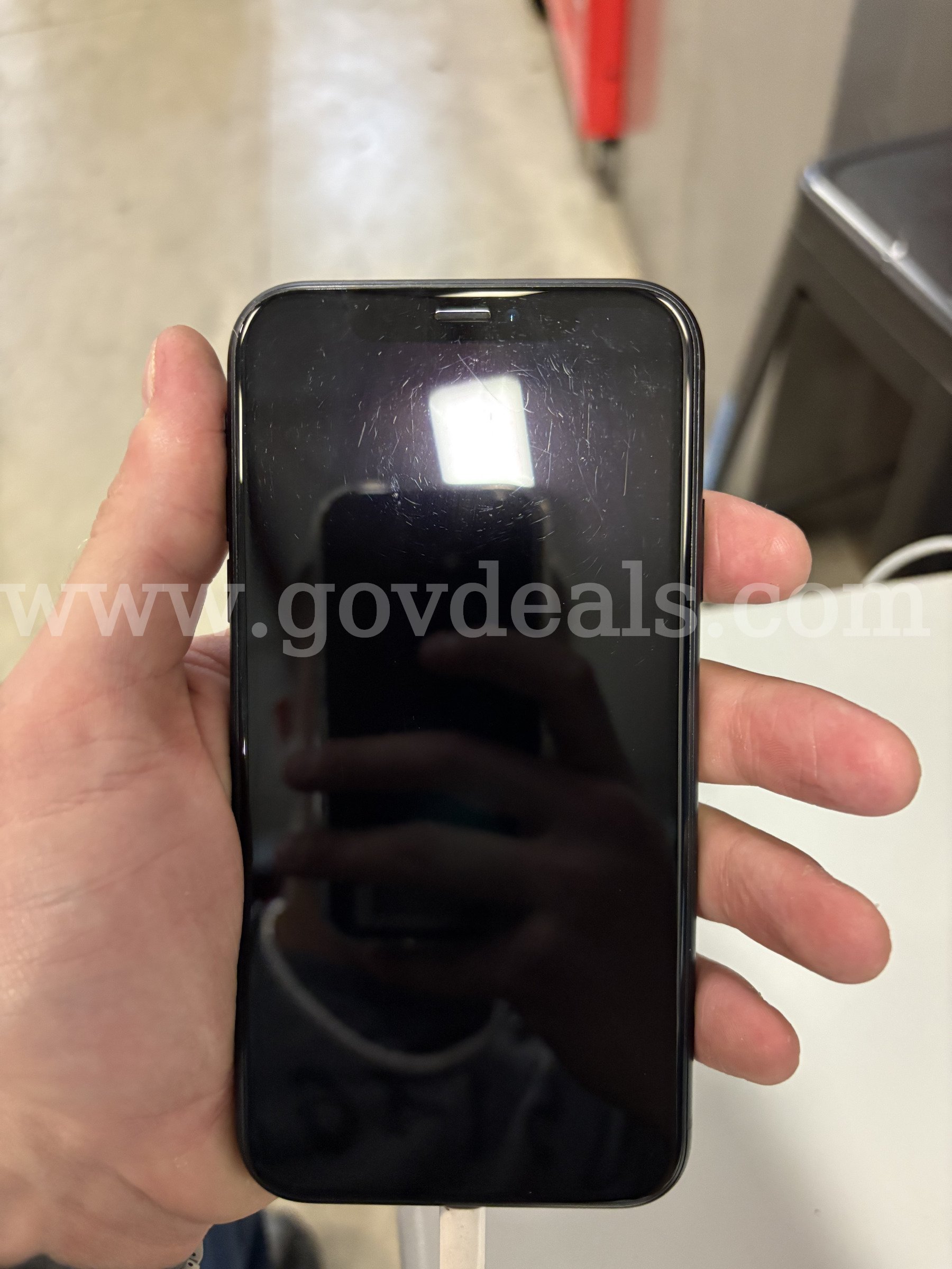 Apple iPhone XR 64GB Black – Unlocked – 89% Battery Health – Tested (ID# 47586) (J1-2R) (No UPC) (#6) Apple iPhone Government Surplus Auction - Photo #6