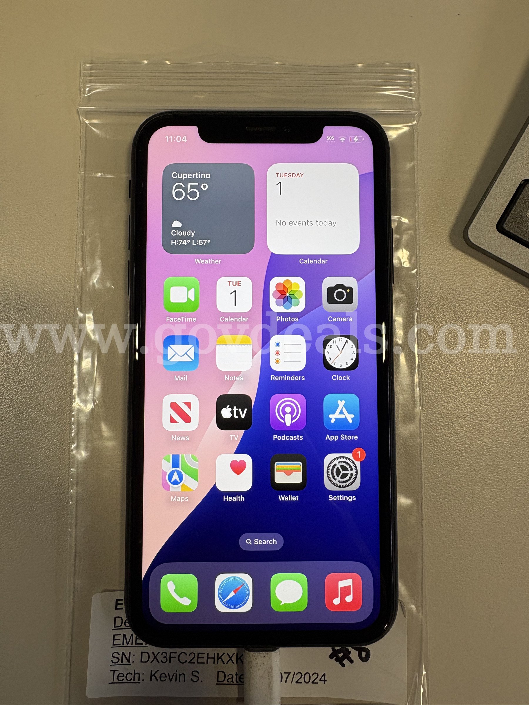 Apple iPhone XR 64GB Black – Unlocked – 89% Battery Health – Tested (ID# 47589) (J01-2R) (No UPC) (#8)