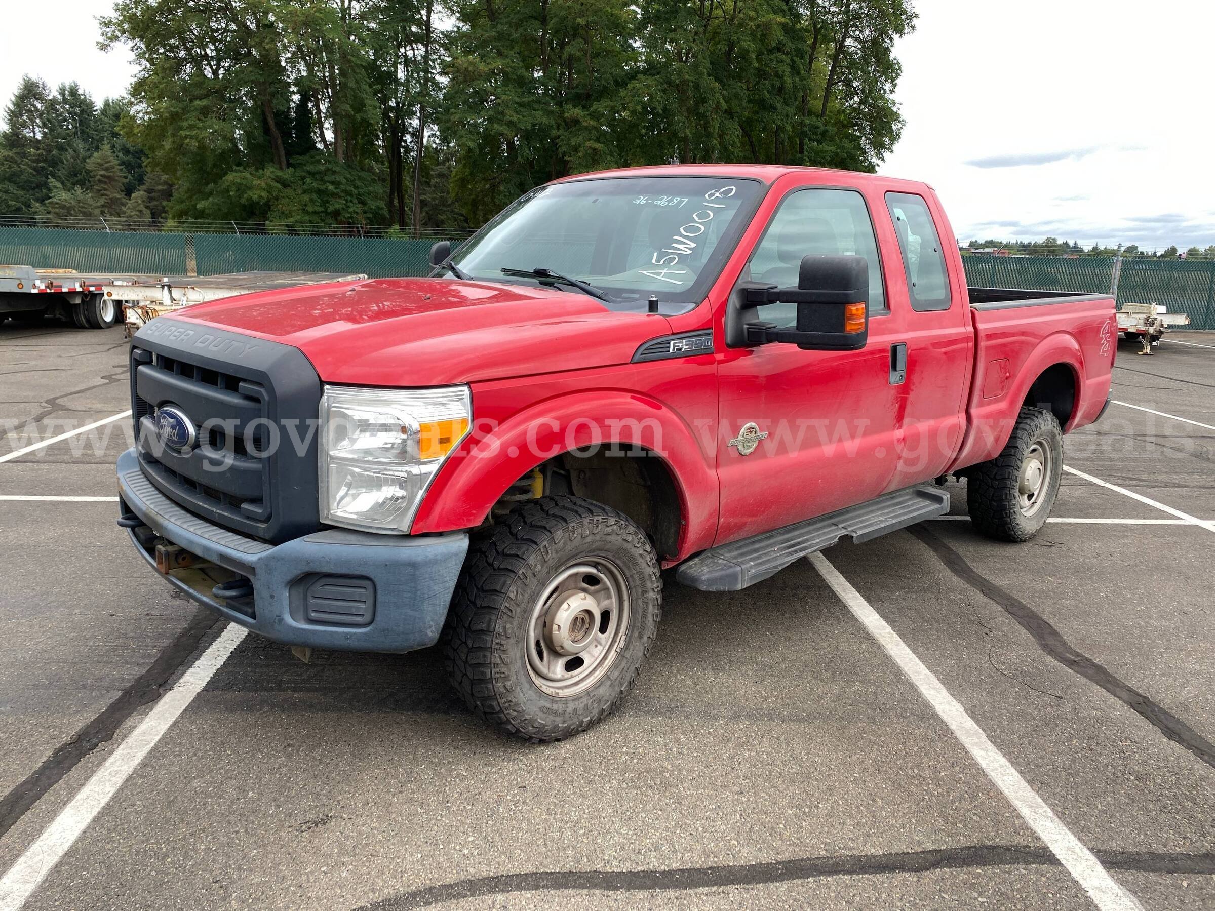2015 Ford F-350 SD XL SuperCab 4WD 6.5' Bed Diesel PU (ID #47593) (AVI) (26-2687) 490