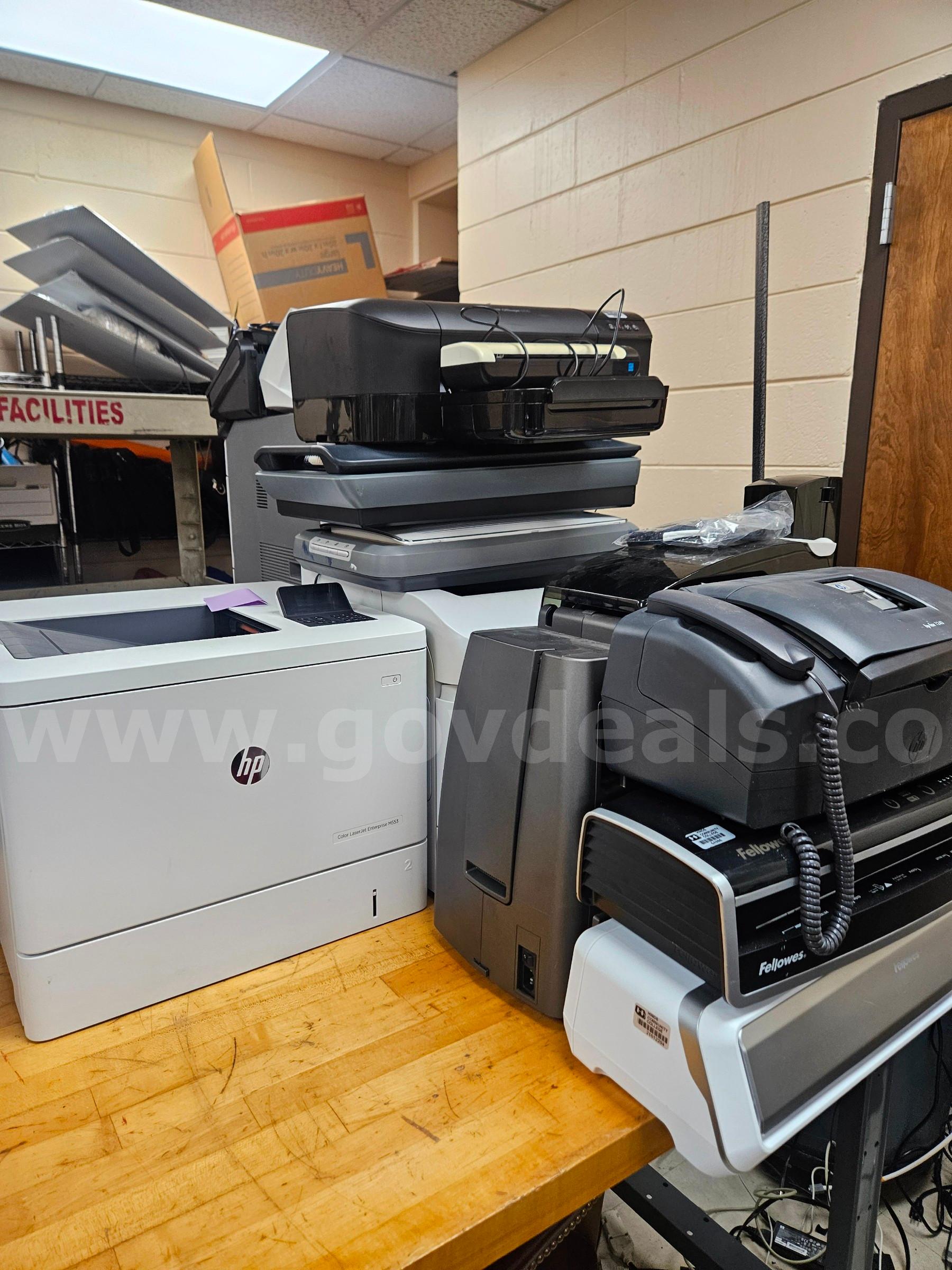 Assortment of Printers and Scanners