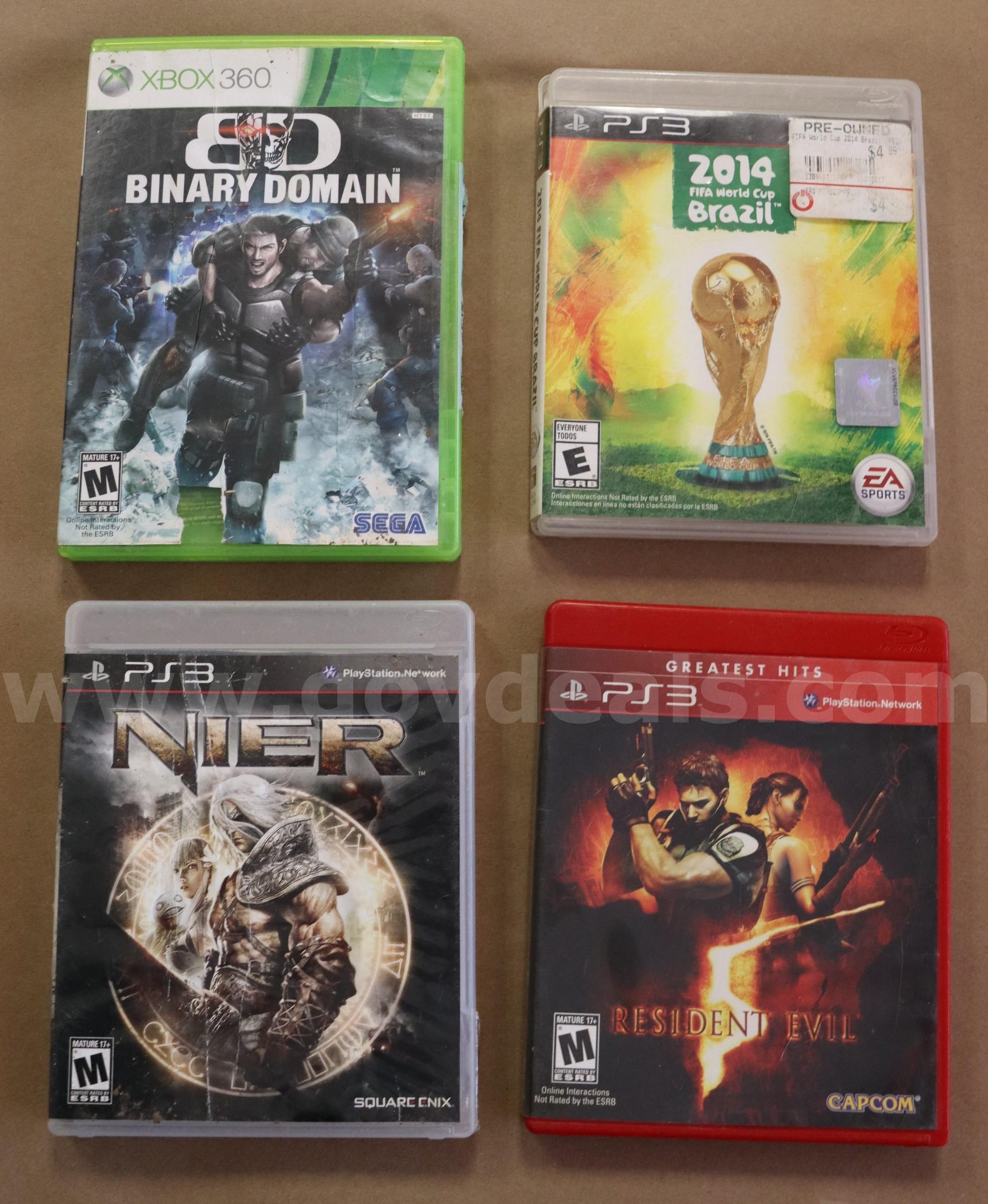 (4) Video Games for PS3 & XBOX 360  360 Government Surplus Auction - Photo #2