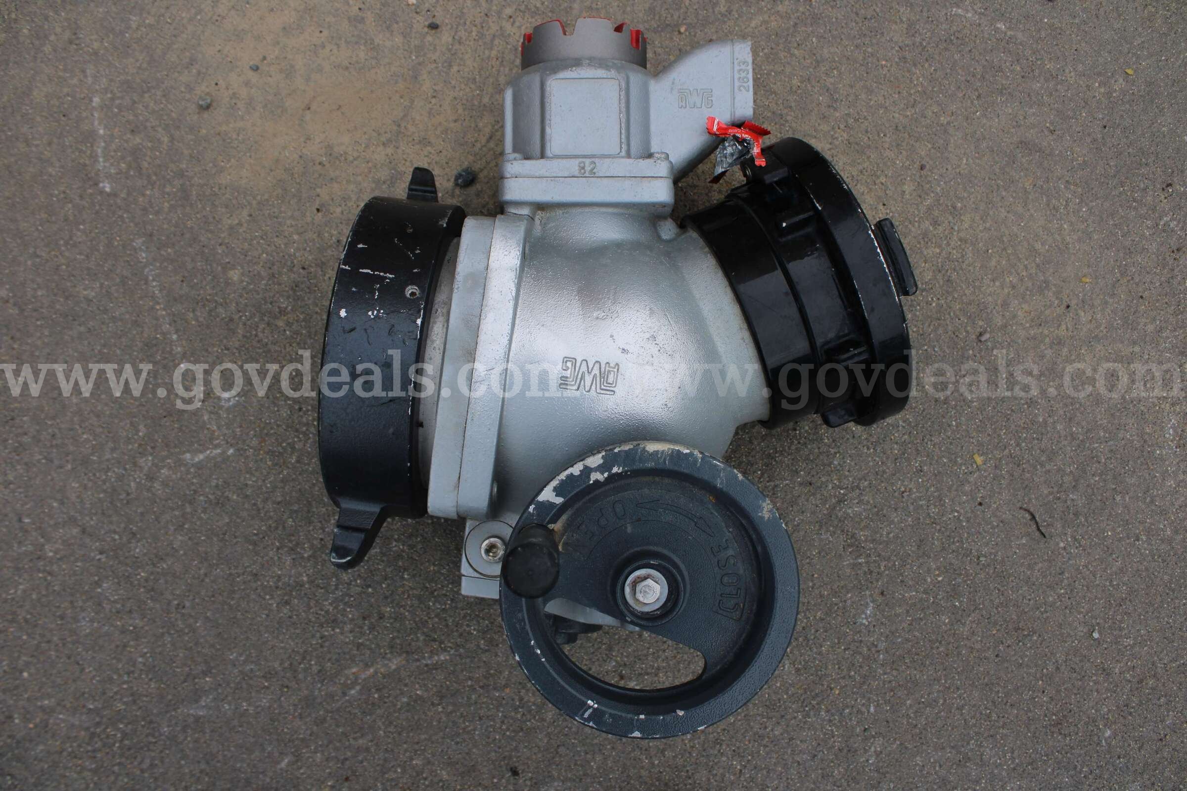 AWG 6" X 4" STORZ INTAKE VALVE