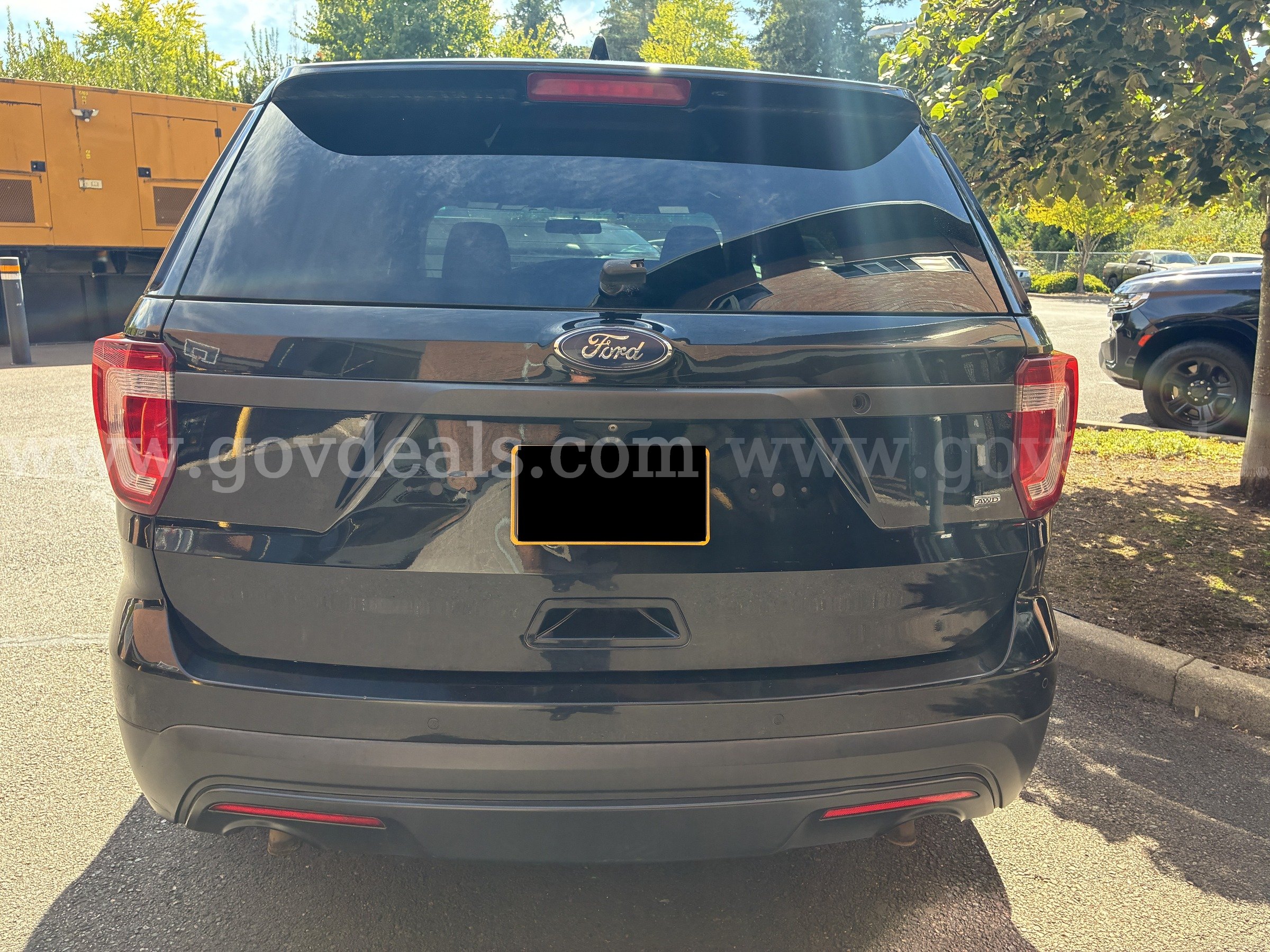 2017 Ford Explorer Police 4WD Ford Explorer Government Surplus Auction - Photo #5